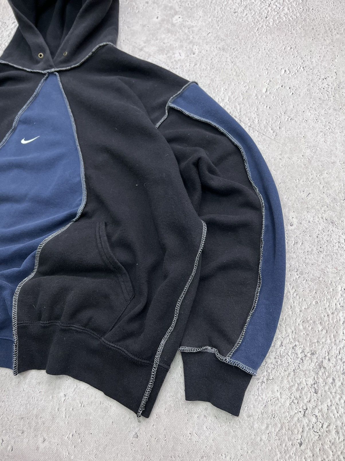 Nike NIKE REWORKED SWOOSH HOODIE DECONSTRUCTED NOCTA STYLE Size US L / EU 52-54 / 3 - 5 Thumbnail