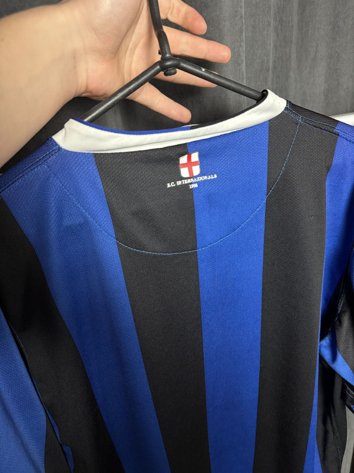 Vintage Nike Inter Milan 2005 2006 Shirt Jersey Tee Size US L / EU 52-54 / 3 - 5 Thumbnail