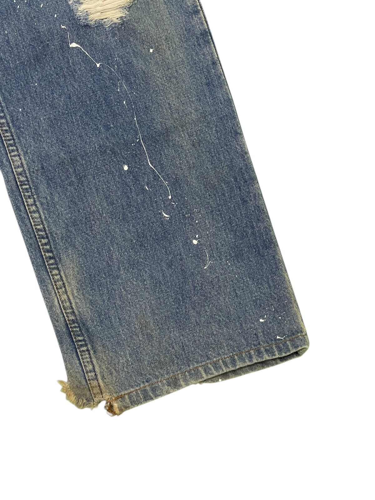 Levi's Vintage Clothing Vtg 1995 Levi’s 515 USA Faded Distress Loose 3🟦8 Size US 36 / EU 52 - 3 Thumbnail