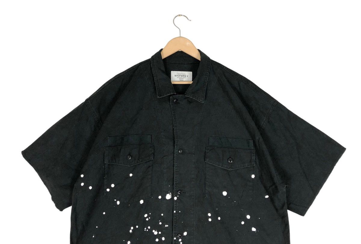 Japanese Brand Attack The Mind 7 OG Military Painting Shirt Size US XL / EU 56 / 4 - 3 Thumbnail