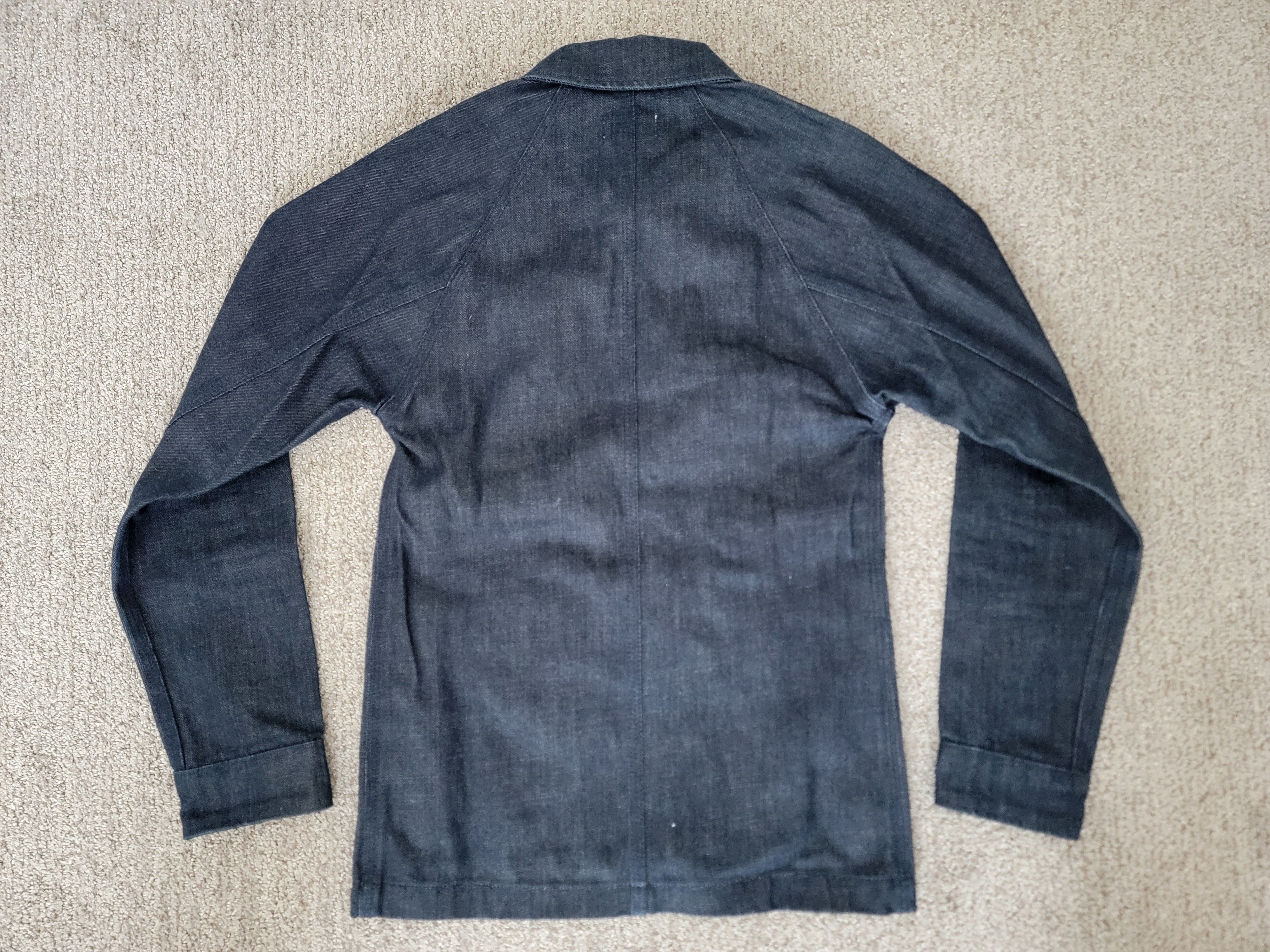 Apolis APOLIS x Huckberry Selvage Denim Chore Jacket - Size XS Size US XS / EU 42 / 0 - 11 Thumbnail