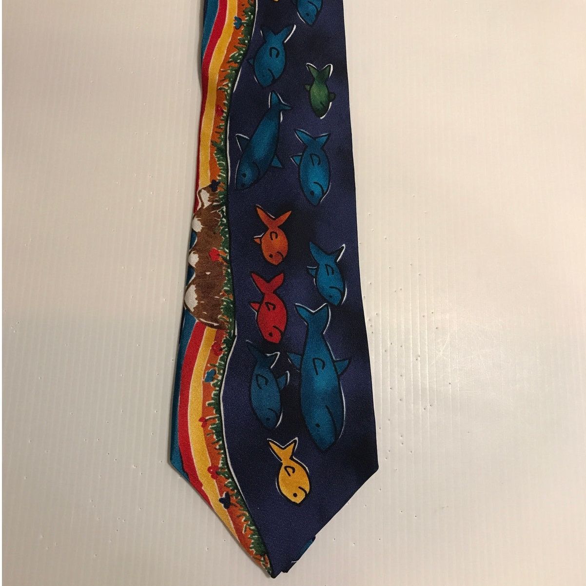 Other Save the Children Silk Classic Wide Necktie Size ONE SIZE - 1 Thumbnail