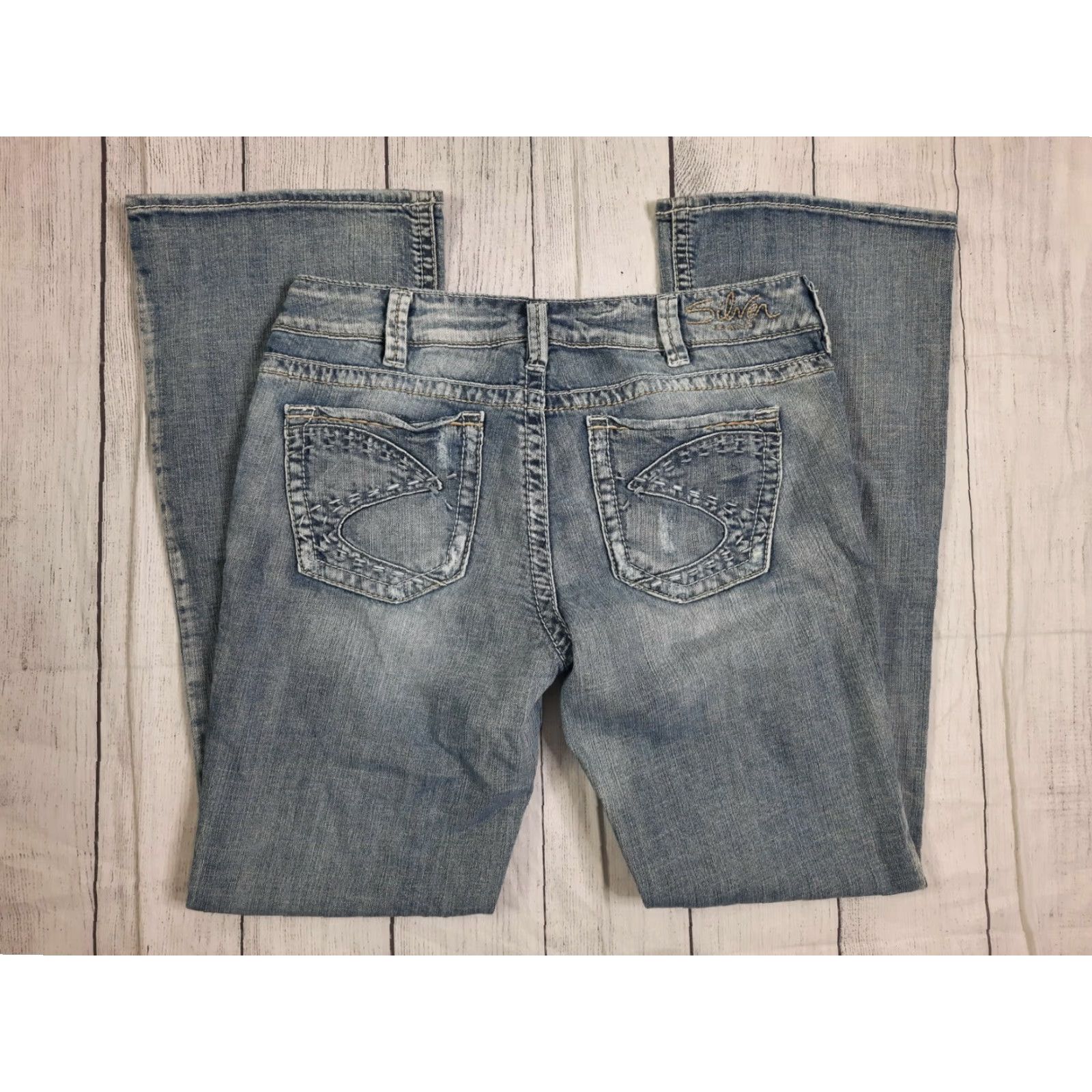 Silver Jeans Co. VINTAGE? No. Size 24" / US 00 / IT 34 - 6 Thumbnail