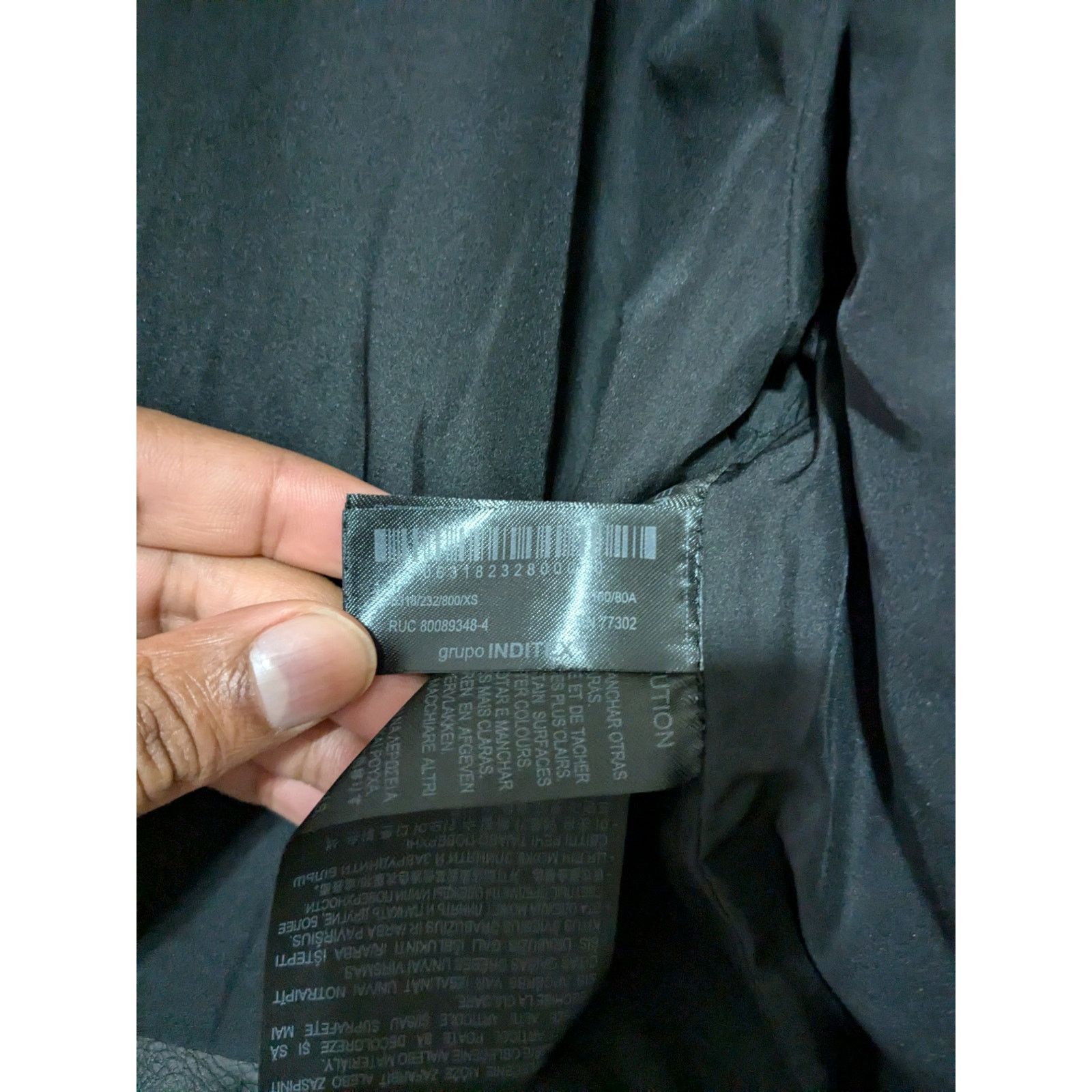 Zara Zara Women - Cropped Biker Jacket / black / XS / NWOT Size XS / US 0-2 / IT 36-38 - 5 Thumbnail
