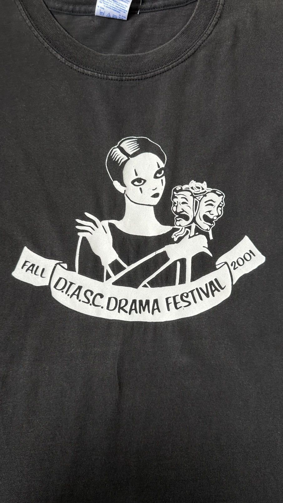 Vintage VINTAGE DRAMA FESTIVAL HORROR TEE Size US L / EU 52-54 / 3 - 2 Thumbnail