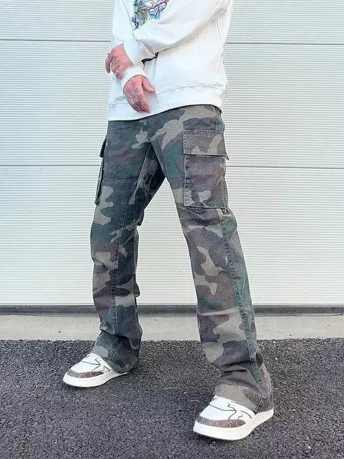 Other camo cargo flare pants Size US 32 / EU 48 - 2 Thumbnail