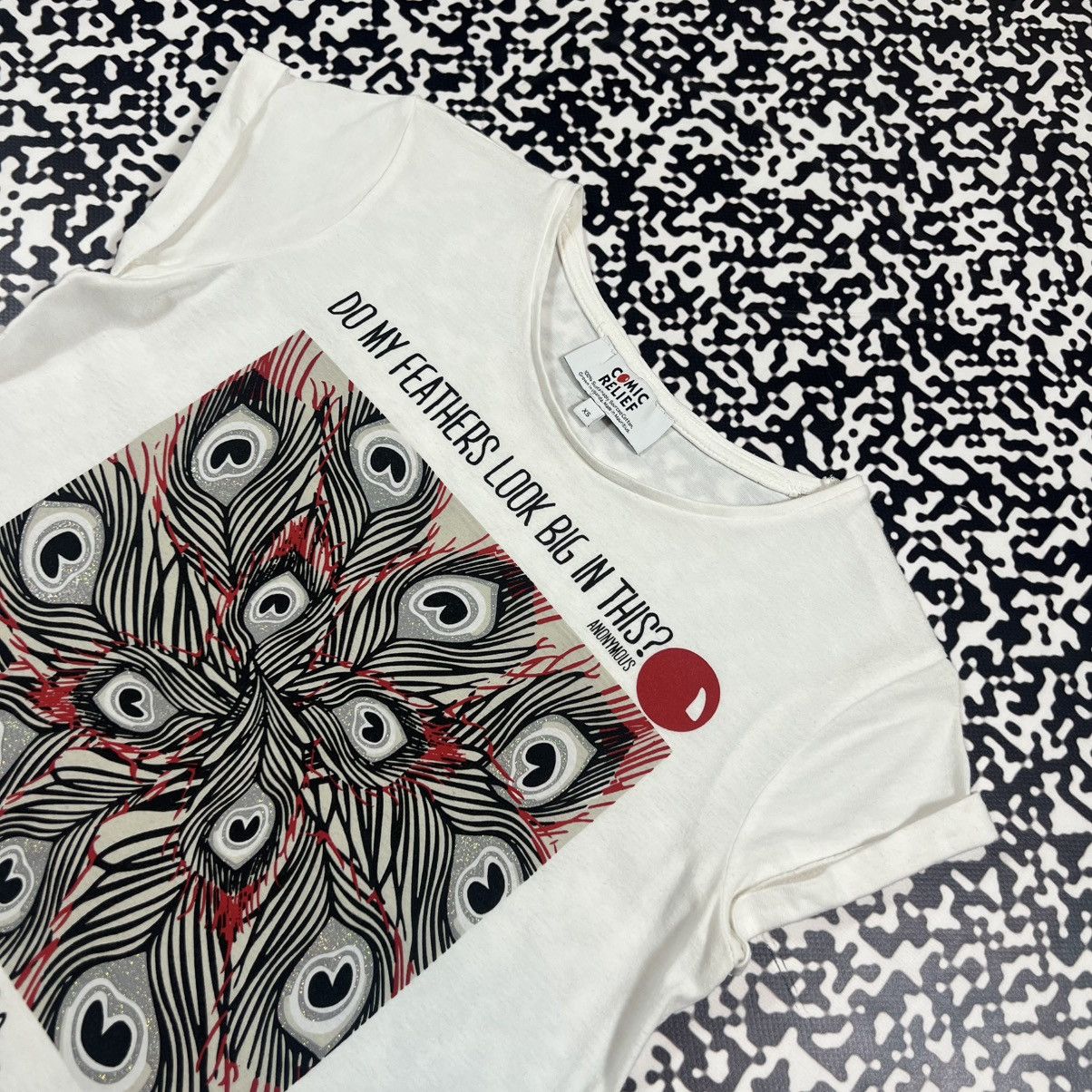 Vintage Vintage Y2K Comic Relief Matthew Williamson Red Nose Day Tee Size XS / US 0-2 / IT 36-38 - 8 Thumbnail
