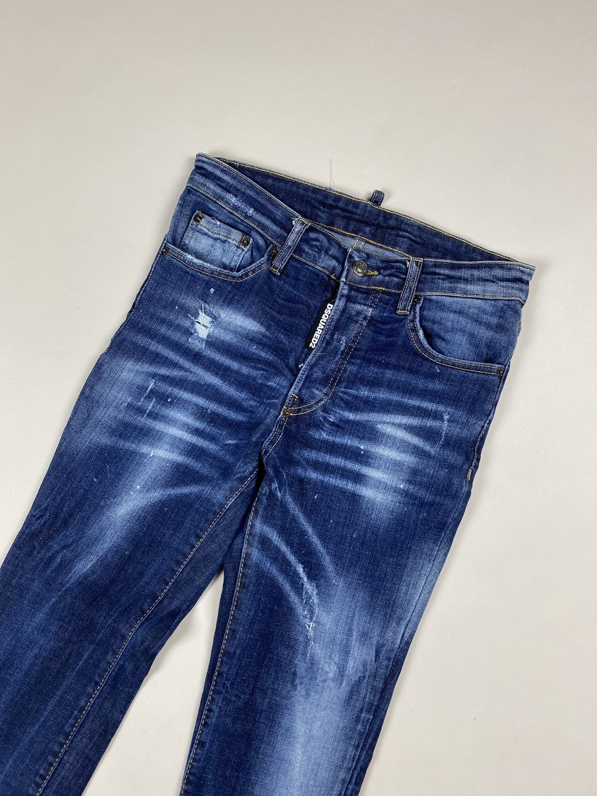 Dsquared2 Dsquared 2 ladies distressed denim jeans size 42 Size 28" / US 6 / IT 42 - 2 Thumbnail