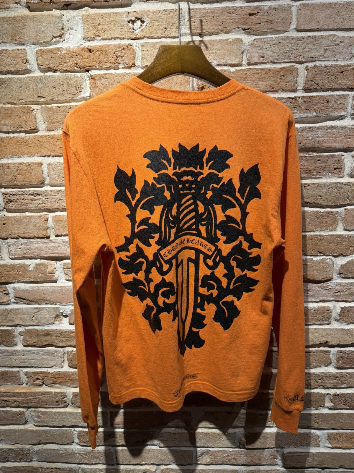Chrome Hearts Chrome Hearts Vine Dagger Long Sleeve T-Shirt Large