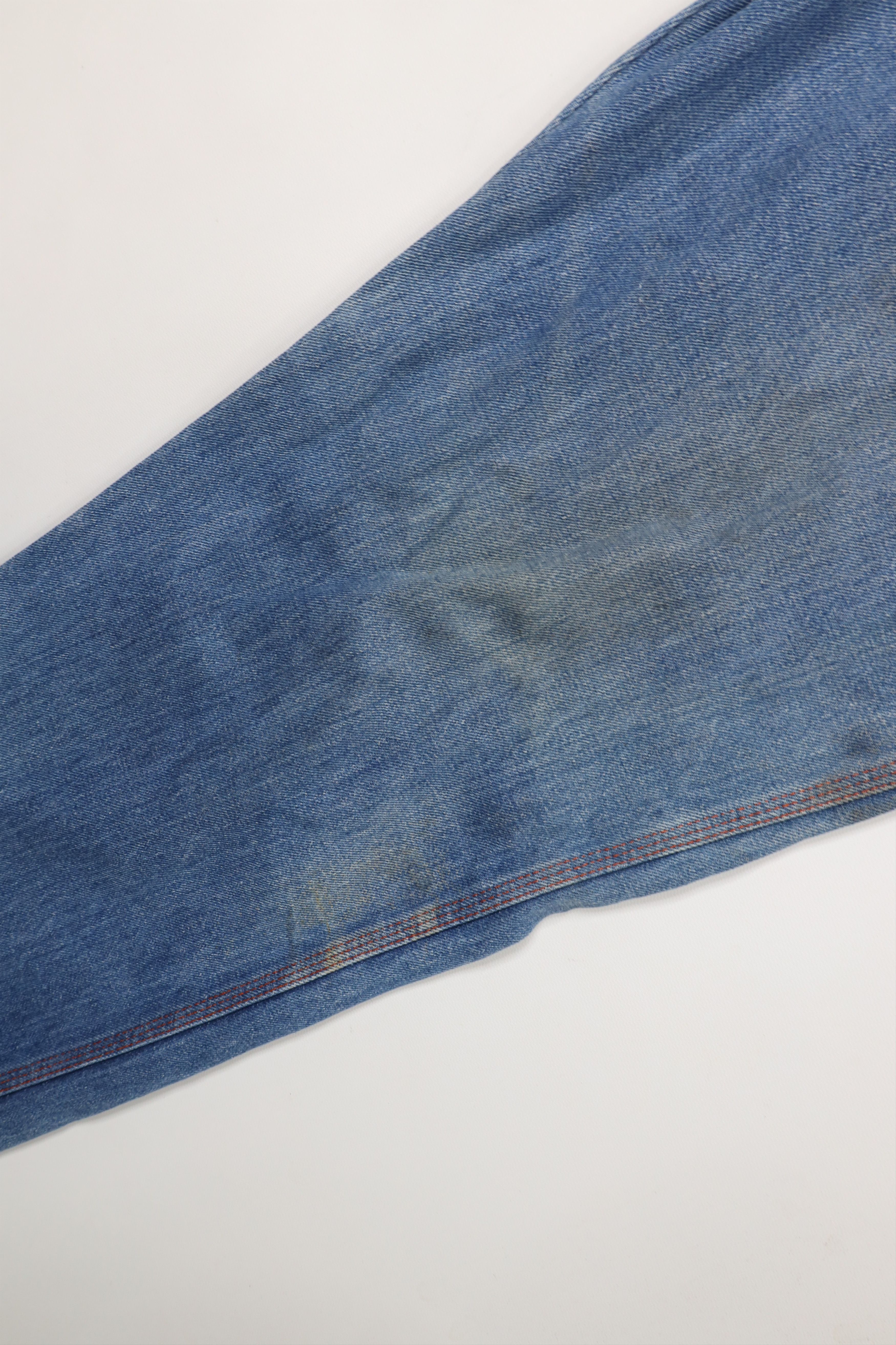 Big Mac × Vintage Vintage 70s Big Mac Wide Leg Dungaree Denim Jeans USA Size US 40 / EU 56 - 8 Thumbnail