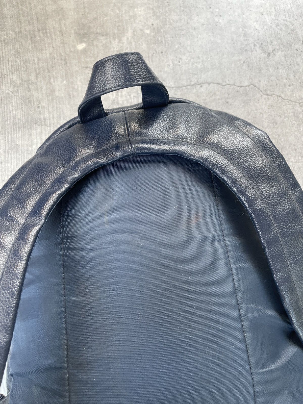 Other Vintage 90s Nike Leather Backpack Double Swoosh Bag Size ONE SIZE - 8 Thumbnail