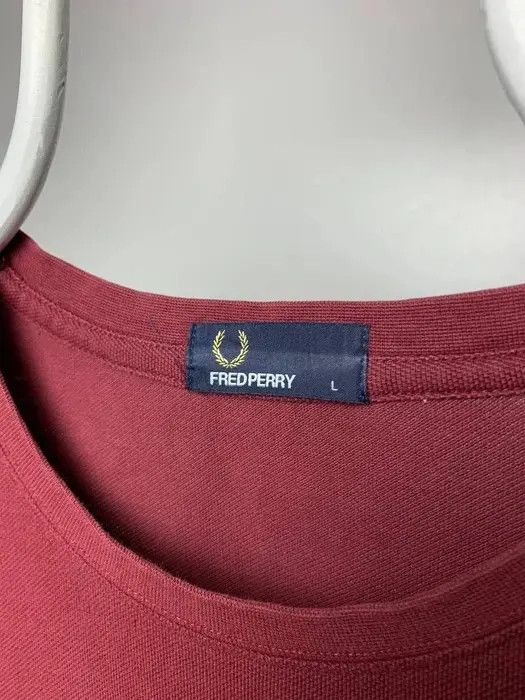 Fred Perry Fred perry T-shirt vintage sportswear tee size L burgundy Size US L / EU 52-54 / 3 - 3 Thumbnail