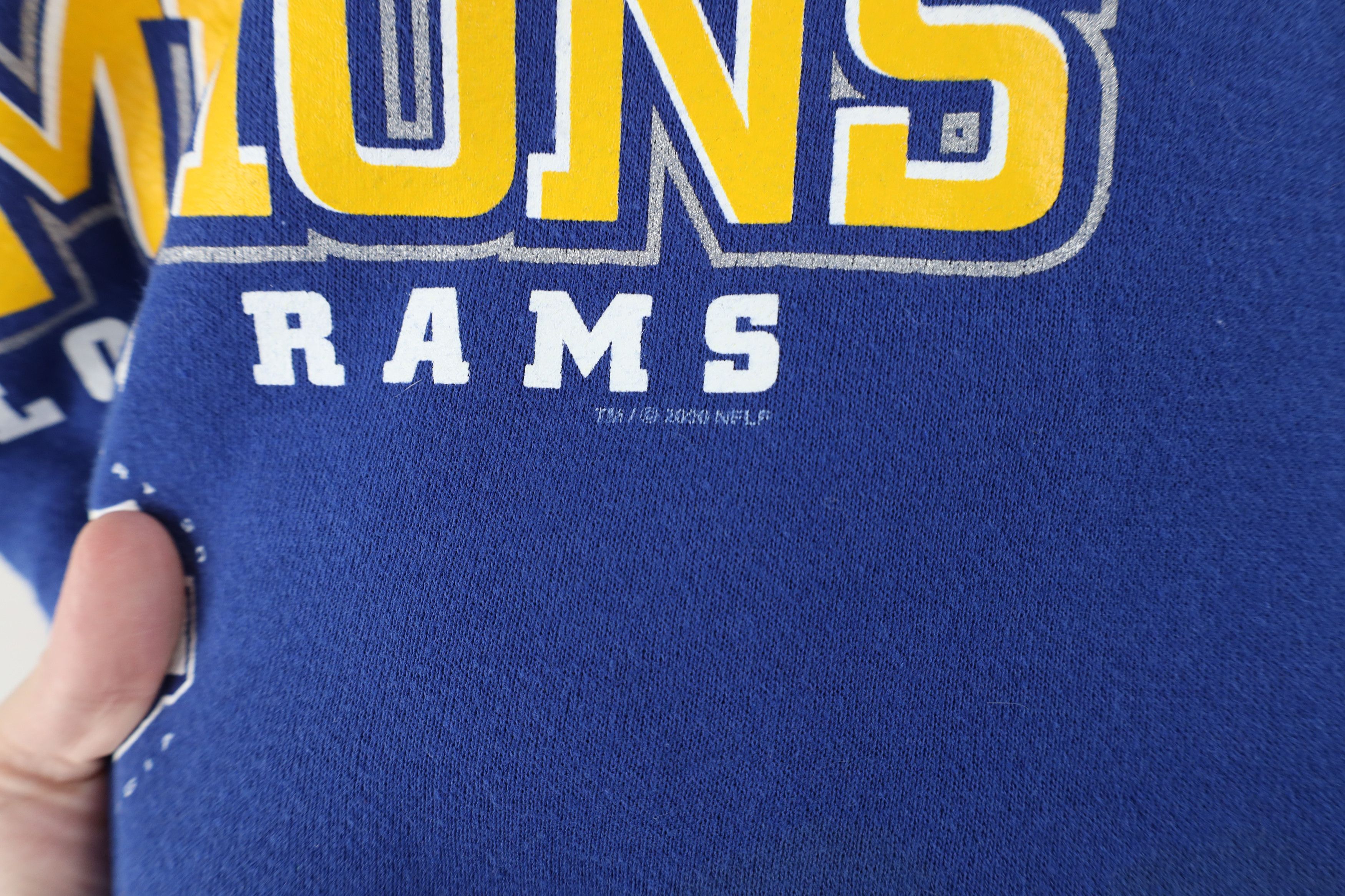 Vintage Vintage Y2K 2000 Champs St Louis Rams Football Sweatshirt Size US XXL / EU 58 / 5 - 7 Thumbnail