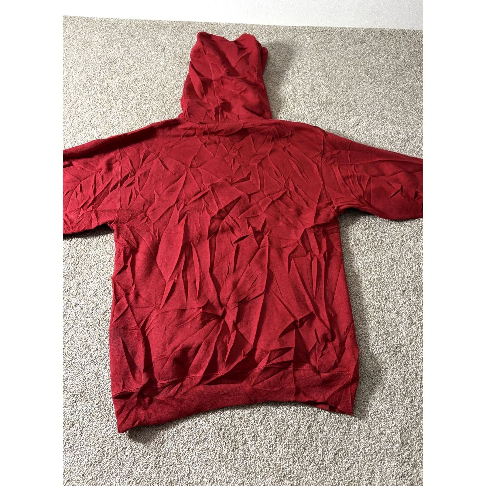 Champion VINTAGE Champion Hoodie Mens M Red The Great Reno Balloon Race Pullover Sweatshirt Size US M / EU 48-50 / 2 - 8 Thumbnail