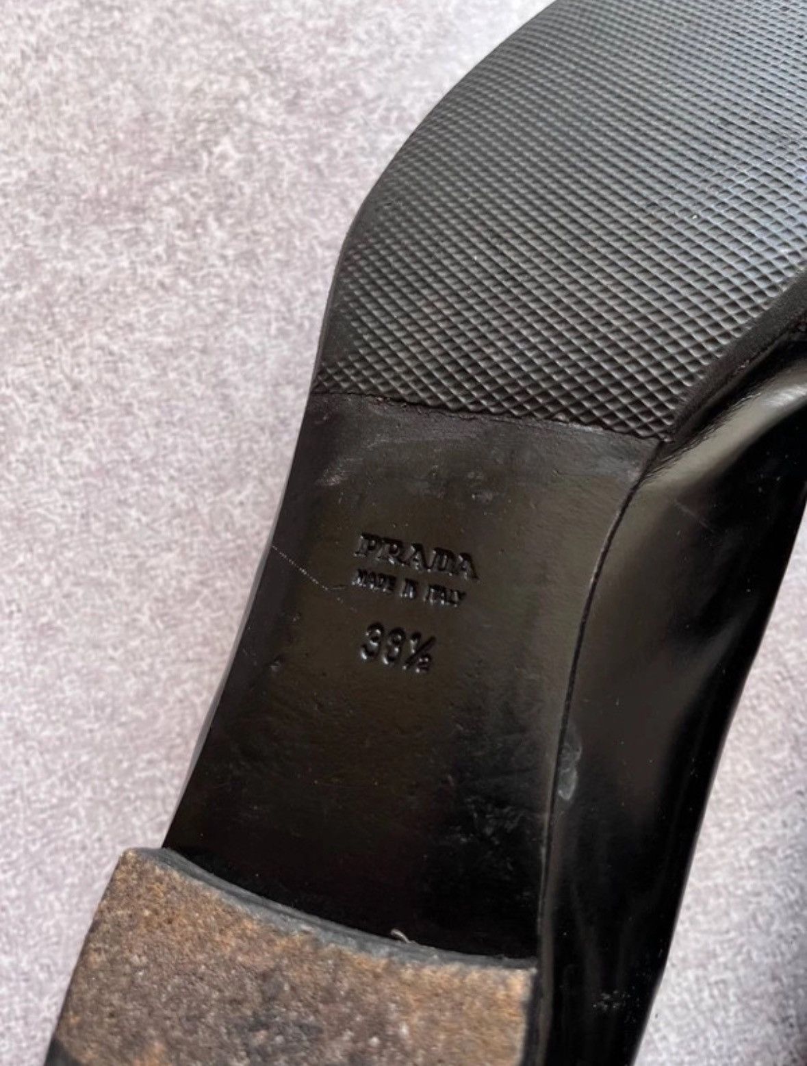 Prada VINTAGE PRADA LOW GENUINE LEATHER AVANTGARDE FLATS RARE Size US 8.5 / IT 38.5 - 7 Thumbnail