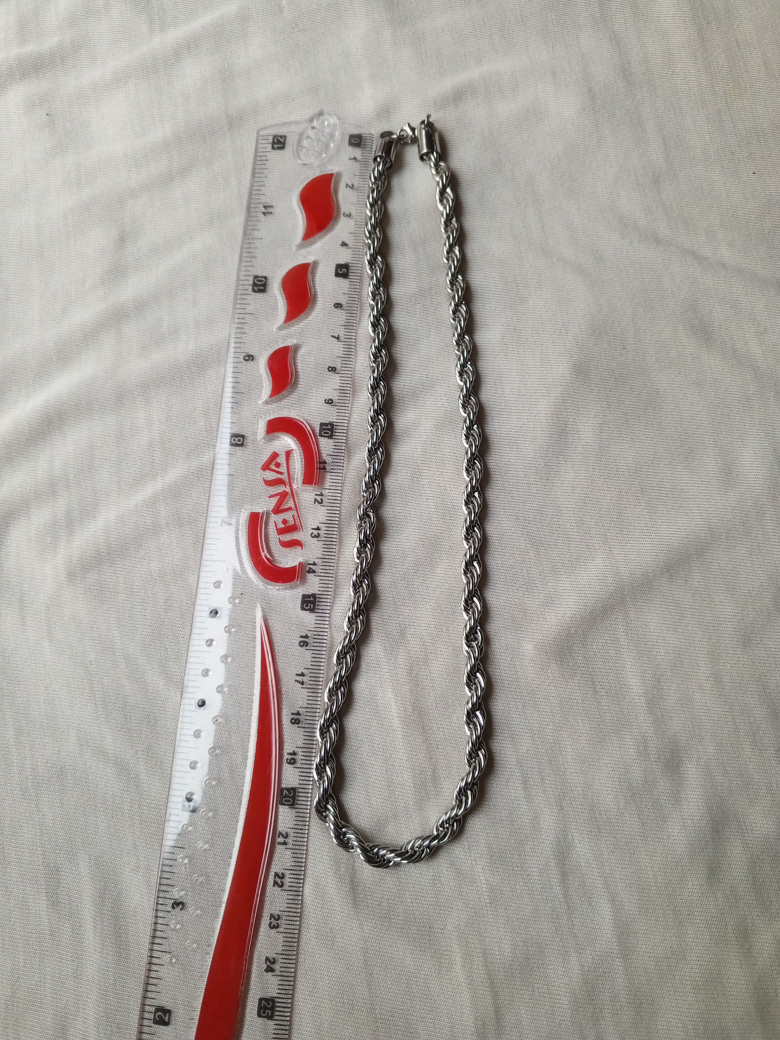 Other Silver Rope Chain Bracelet Size ONE SIZE - 4 Thumbnail