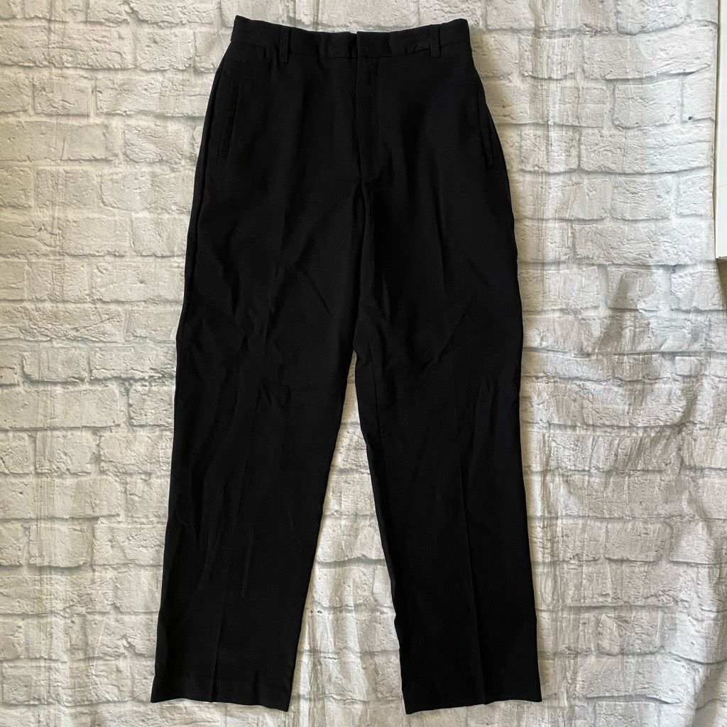 Other Dress pants men/youth big kid black flat front dress pants 28x31 Size US 28 / EU 44 - 1 Thumbnail