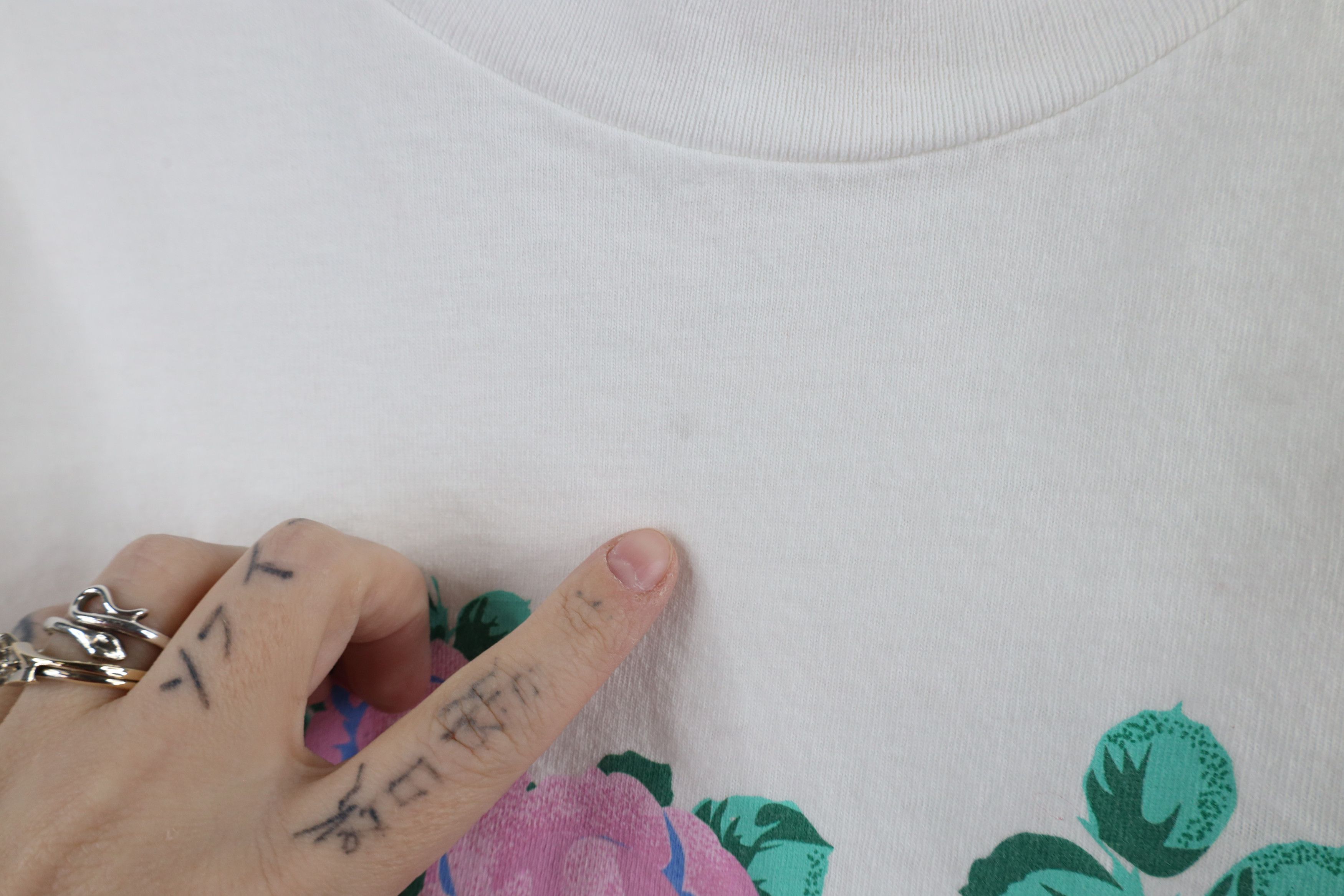 Vintage Vintage 90s Streetwear Greatest Mom Flower T-Shirt White Size L / US 10 / IT 46 - 5 Thumbnail