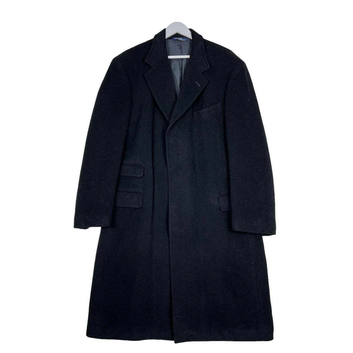 Polo Ralph Lauren 🔥 POLO RALPH LAUREN WOOL HAIR OVERCOAT Size US L / EU 52-54 / 3 - 1 Thumbnail