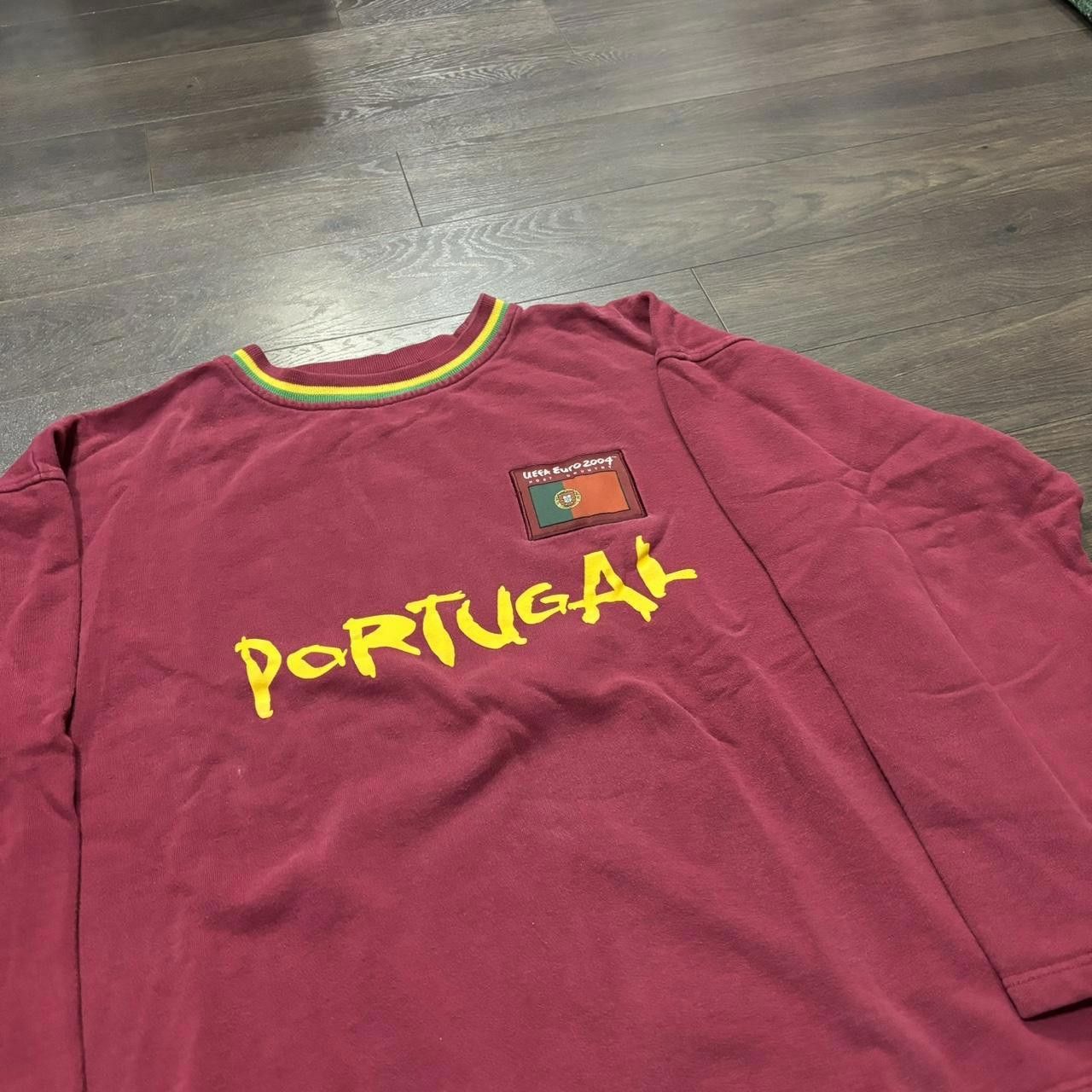Fila Vintage Portugal Euro Soccer Crewneck Sweatshirt 2004 Size US L / EU 52-54 / 3 - 1 Thumbnail