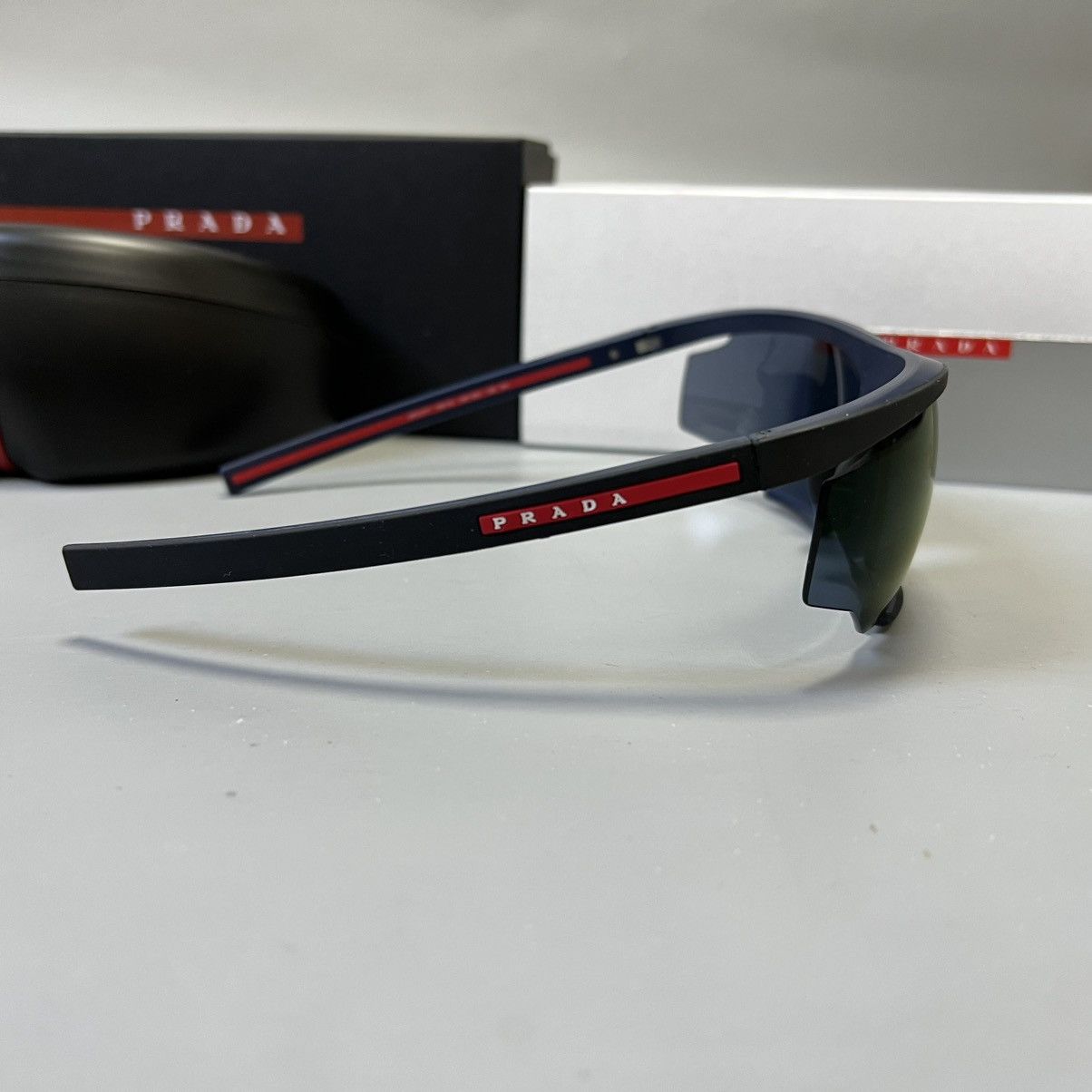 Prada Prada Linea Rossa 0PS 07YS NEW Black Sunglasses men’s y2k Size ONE SIZE - 7 Thumbnail