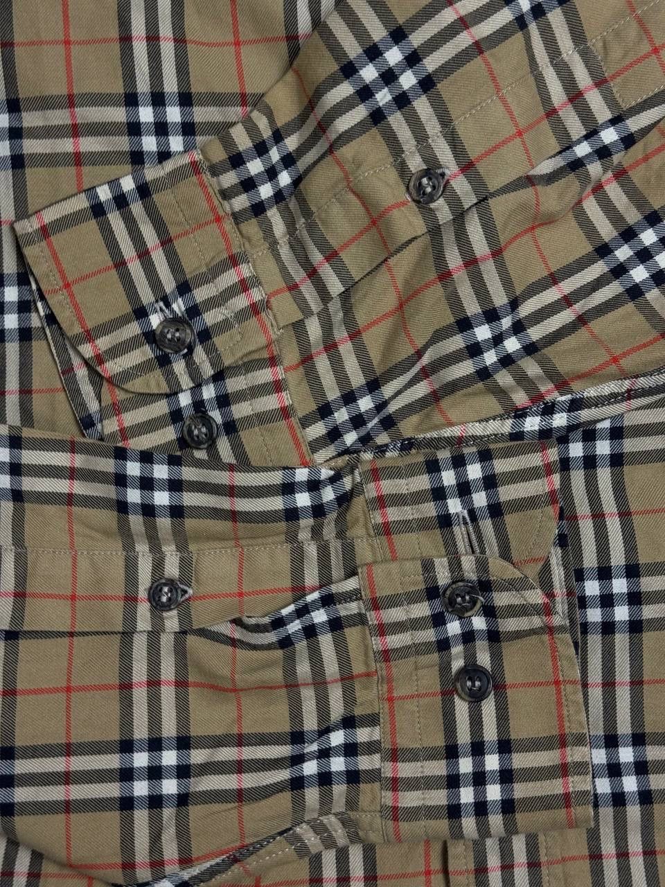 Burberry Burberry Nova Check Button Up Shirt Mens Size XL Size US XL / EU 56 / 4 - 2 Thumbnail