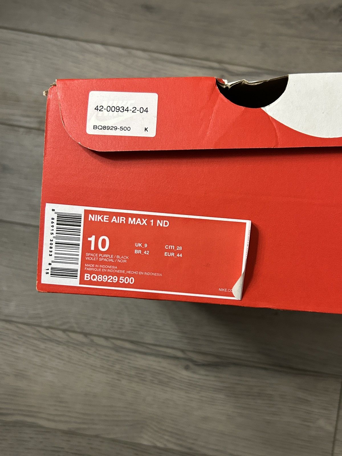 Nike Nike Air Max 1 "Have A Nike Day" Size US 10 / EU 43 - 8 Thumbnail