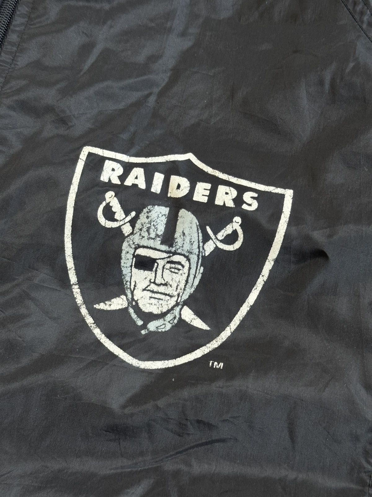 Apex One Raiders Oakland Apex One NFL light jacket anorak bomber 90s Size US XL / EU 56 / 4 - 7 Thumbnail