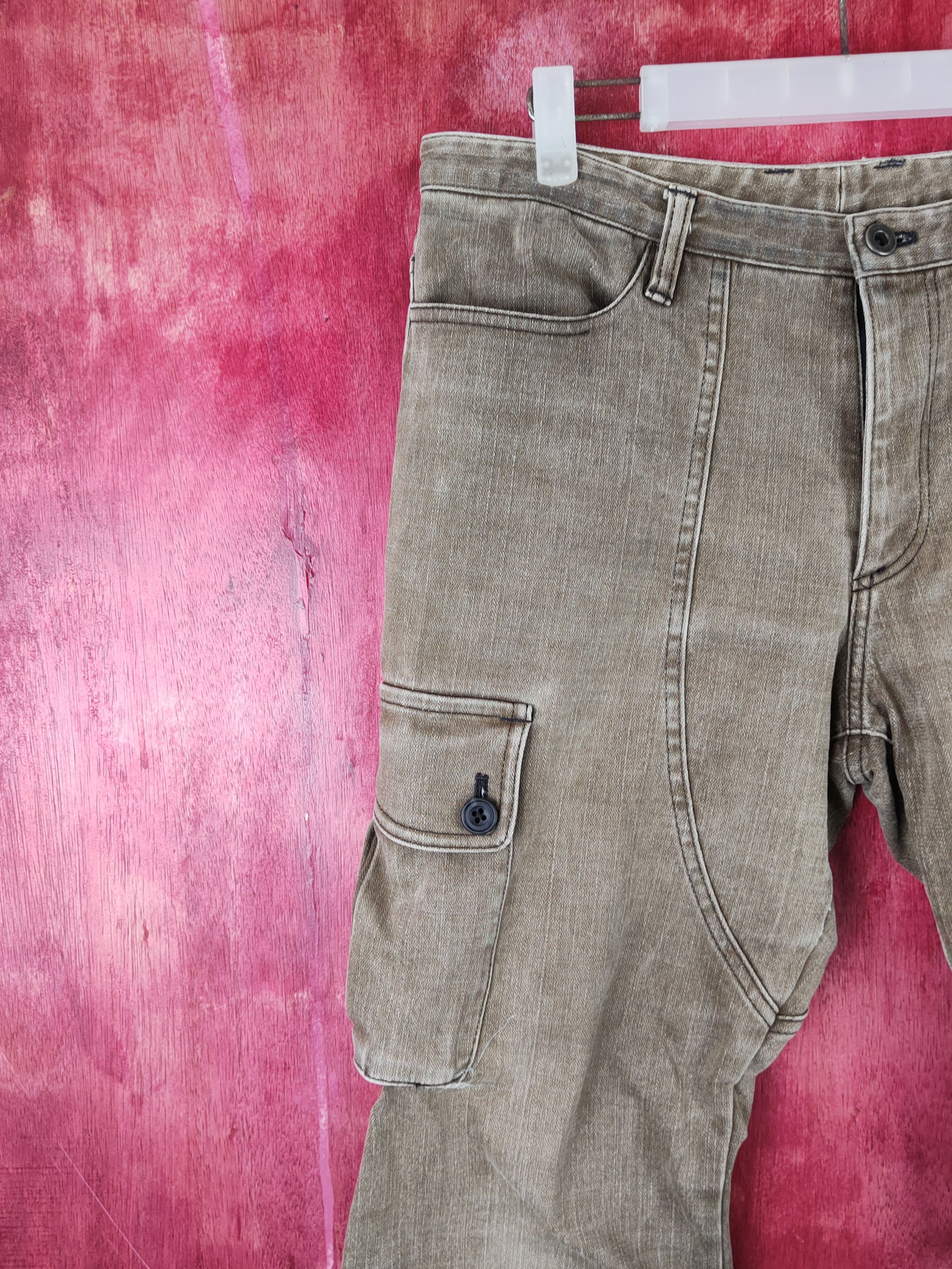 Japanese Brand The Difference-Rupert Brown Multipocket Denim #S1440DL Size US 32 / EU 48 - 3 Thumbnail