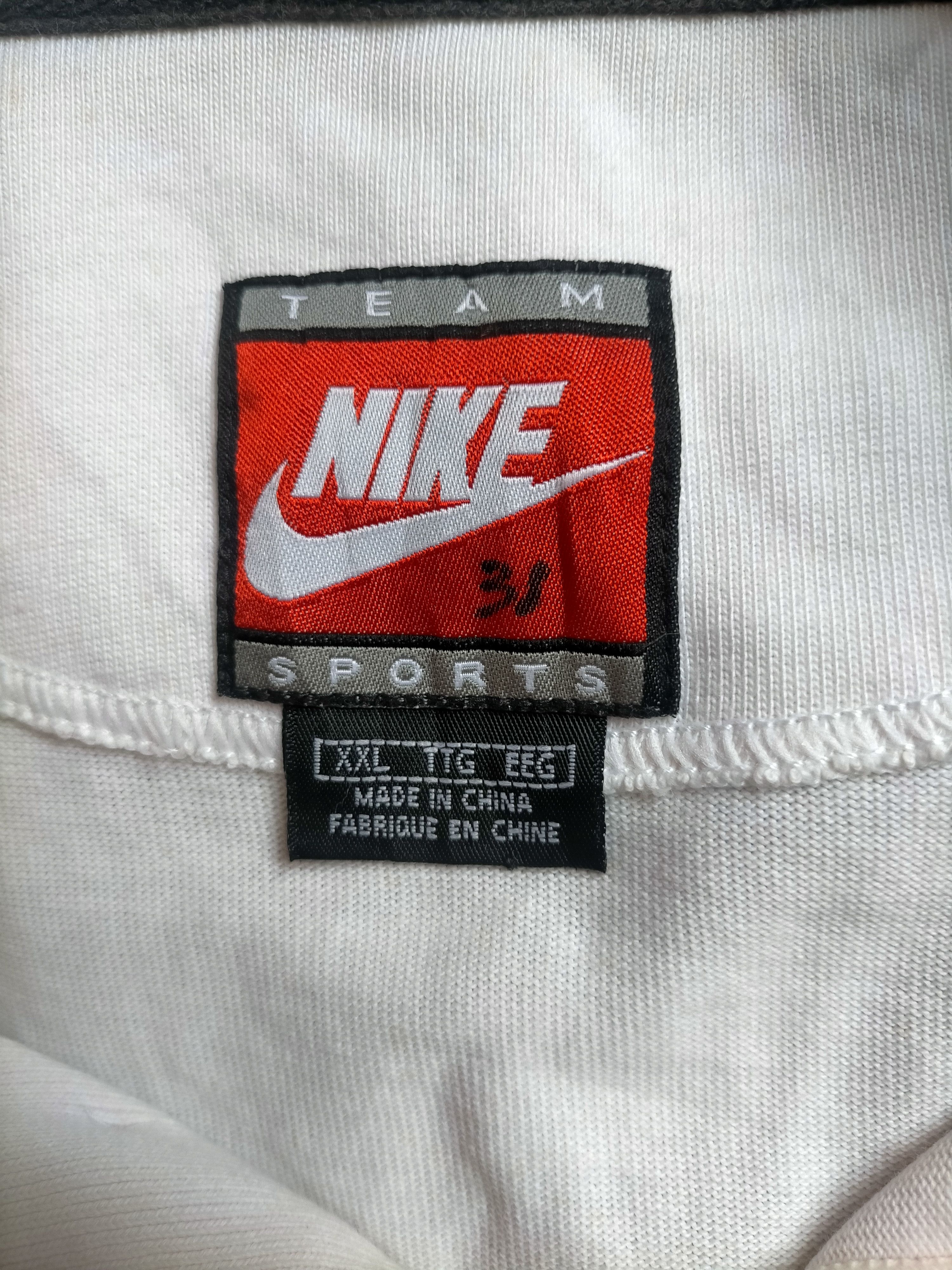 Nike Vintage Nike Center Polo Rugby Shirt Size US XXL / EU 58 / 5 - 10 Thumbnail
