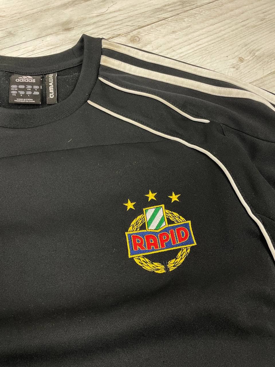 Adidas Vintage Adidas Rapid Vienna 2010 2011 Soccer Sweatshirt Y2K Size US M / EU 48-50 / 2 - 7 Thumbnail