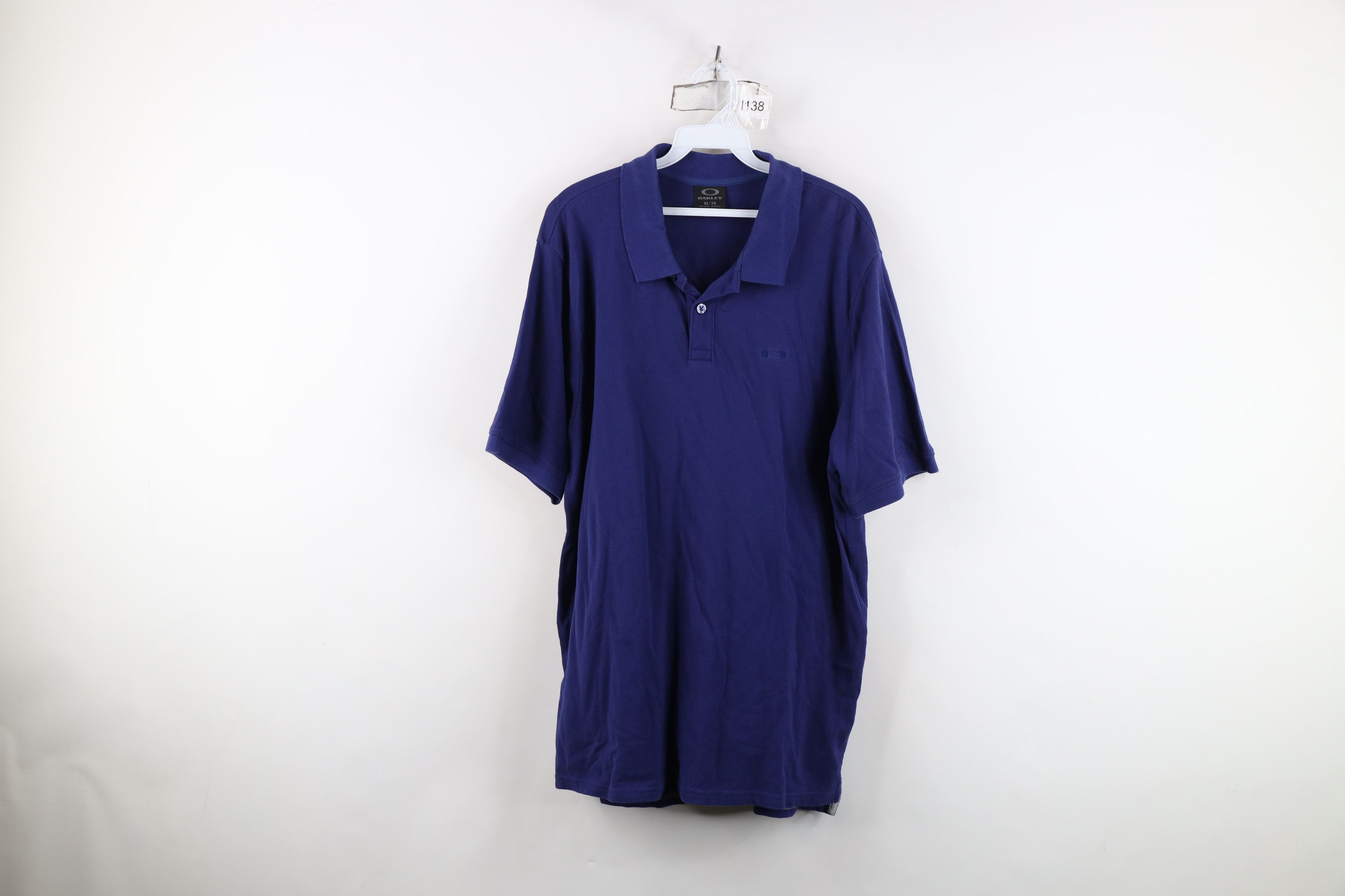 Oakley Vintage Oakley O Logo Short Sleeve Collared Golf Polo Shirt Size US XL / EU 56 / 4 - 1 Thumbnail