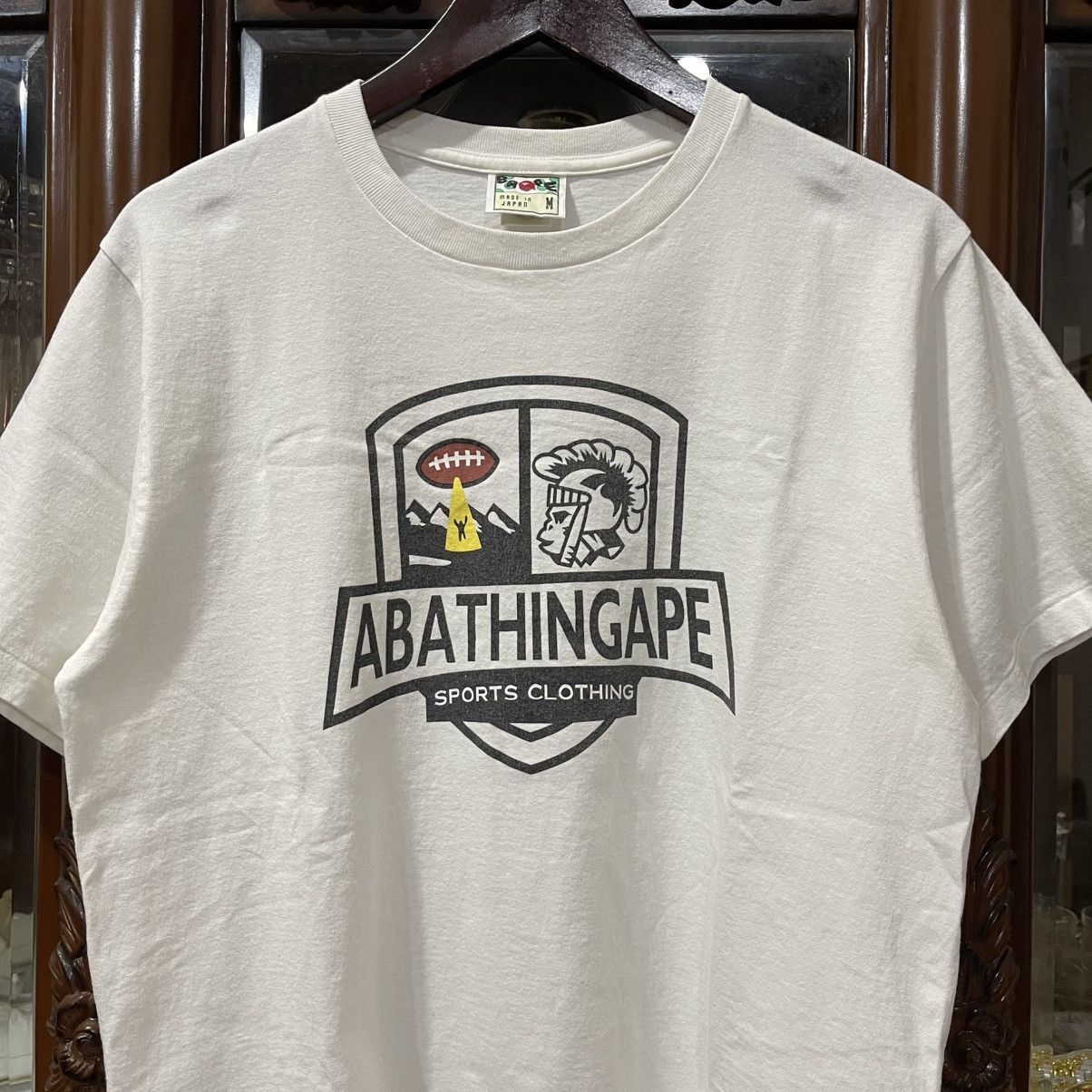Bape Abathing ape sports clothing tee Size US M / EU 48-50 / 2 - 2 Thumbnail