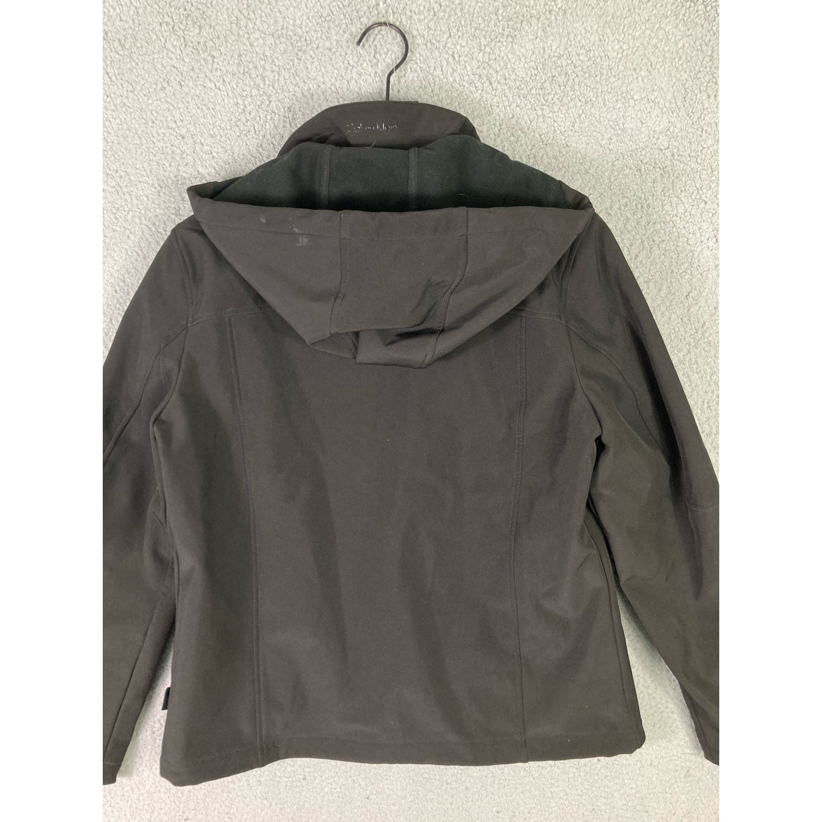Calvin Klein Calvin Klein Womens M Black Full Zip Jacket Cold Weather Size M / US 6-8 / IT 42-44 - 14 Thumbnail