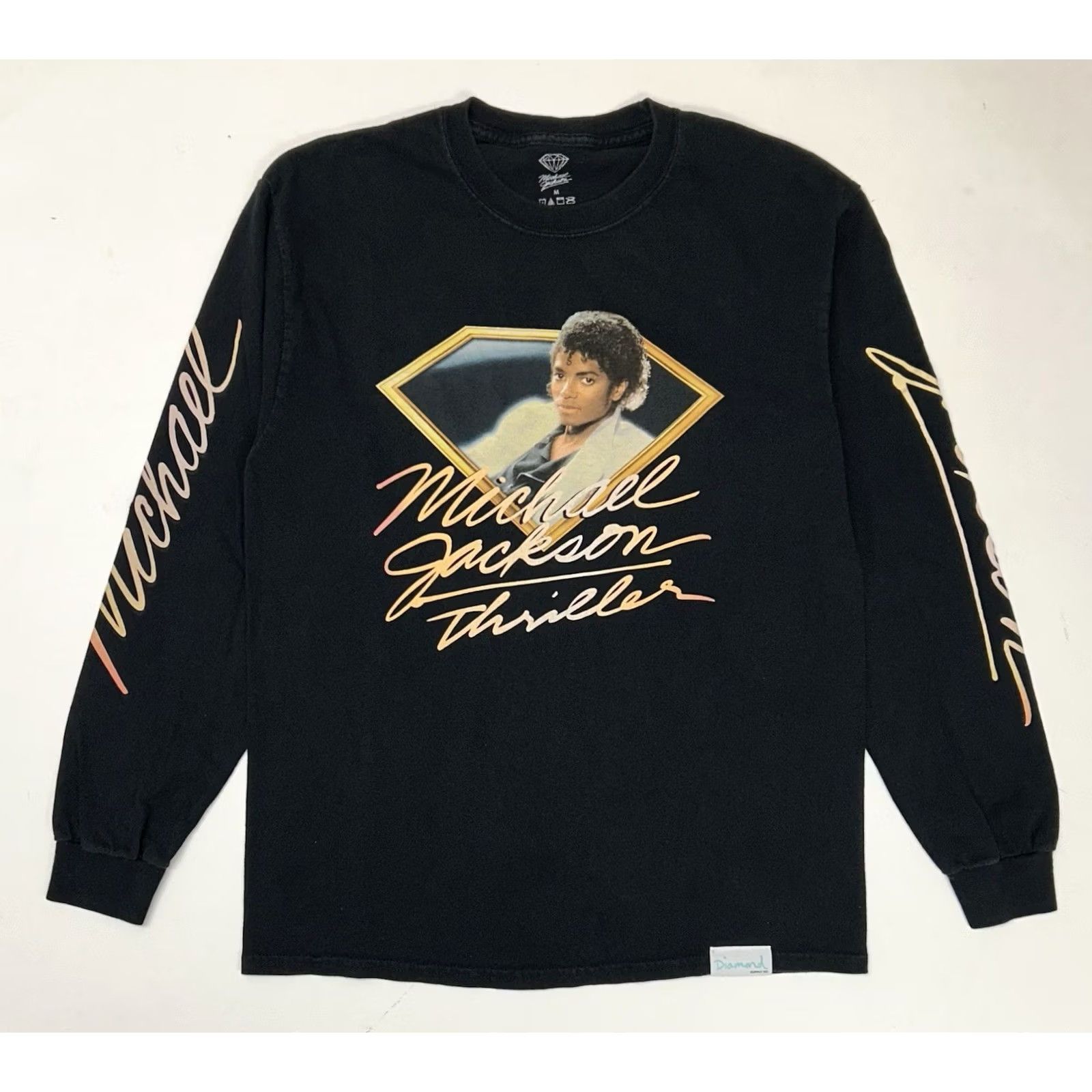 Diamond Supply Co. Diamond Supply Co. Micheal Jackson Thriller Men’s Black Long Sleeve Shirt Size M Size US M / EU 48-50 / 2 - 2 Thumbnail