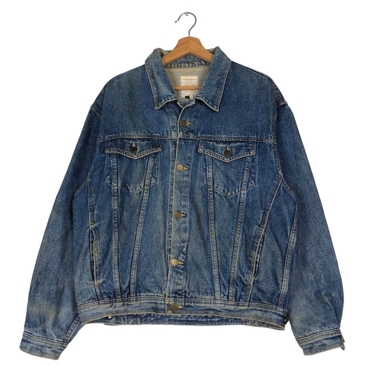 Japanese Brand 🔥Vtg Trucker Denim Jacket Bendorn Japan Issey Miyake Size US M / EU 48-50 / 2 - 1 Thumbnail