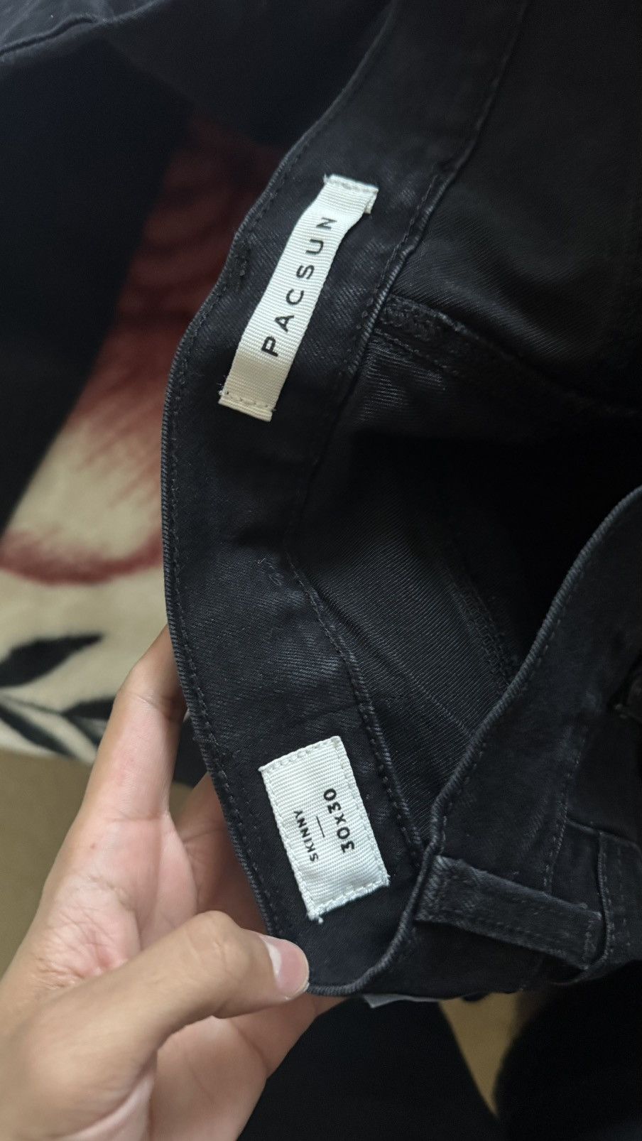Pacsun Black Pacsun Skinny Jean Size US 30 / EU 46 - 3 Thumbnail