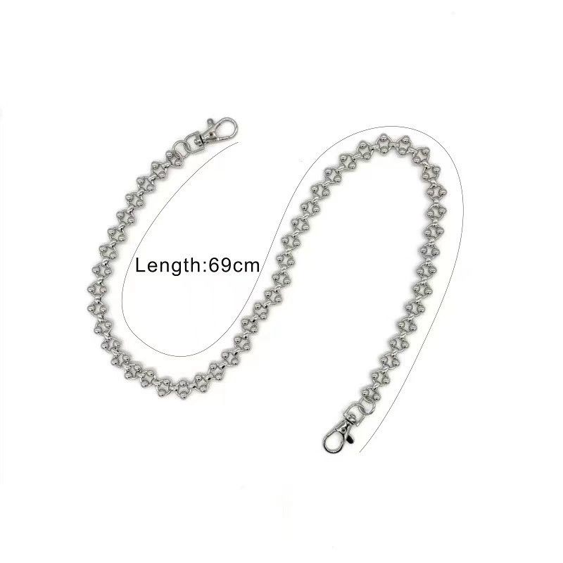 Vintage Retro hip-hop punk style jeans waist chain Size ONE SIZE - 4 Thumbnail