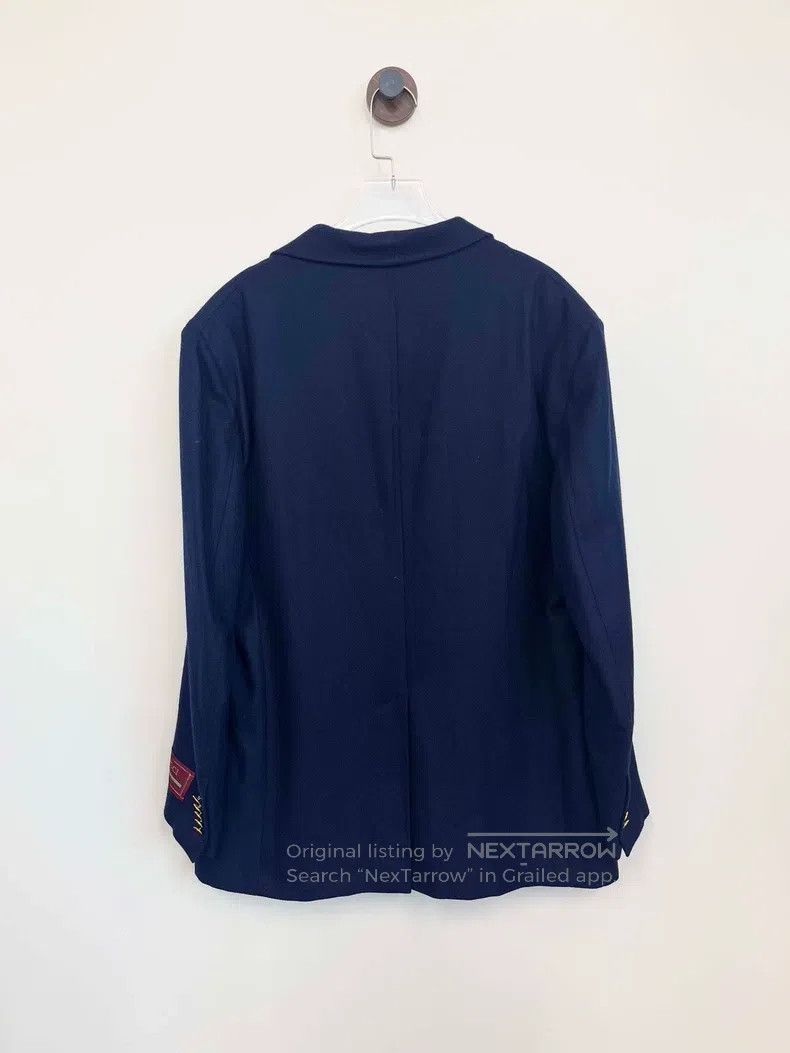 Gucci Gucci Dark blue gold buckle pocket embroidered logo armban Size US L / EU 52-54 / 3 - 2 Thumbnail