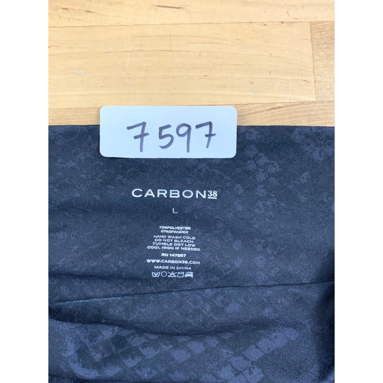 Vintage VINTAGE Carbon 38 Legging Womens L Snake Skin High Waist 27" Inseam Casual Black Ankle Pattern Animal Print Womens L Snake Skin High Rise 27" Inseam Size 36" / US 14 / IT 50 - 5 Thumbnail