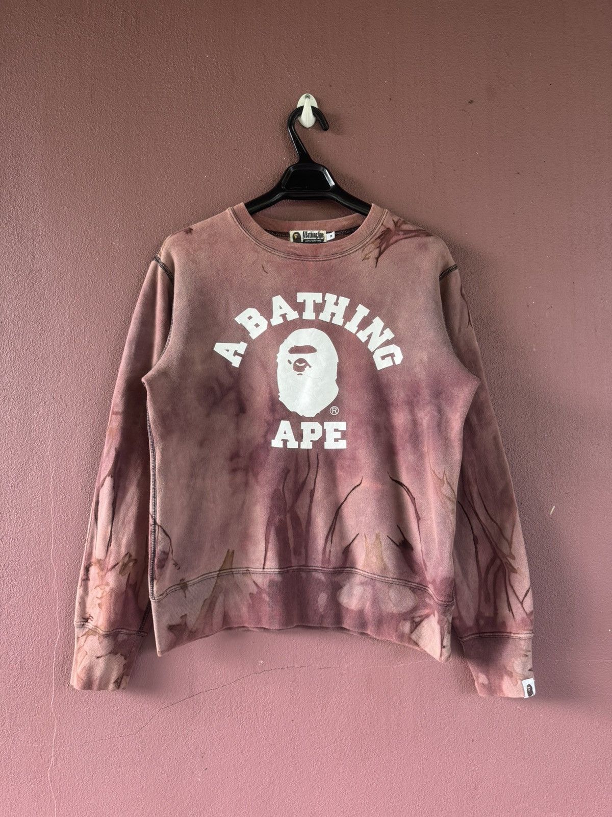 Bape Bape Tie Dye sweatshirt Size US M / EU 48-50 / 2 - 1 Thumbnail