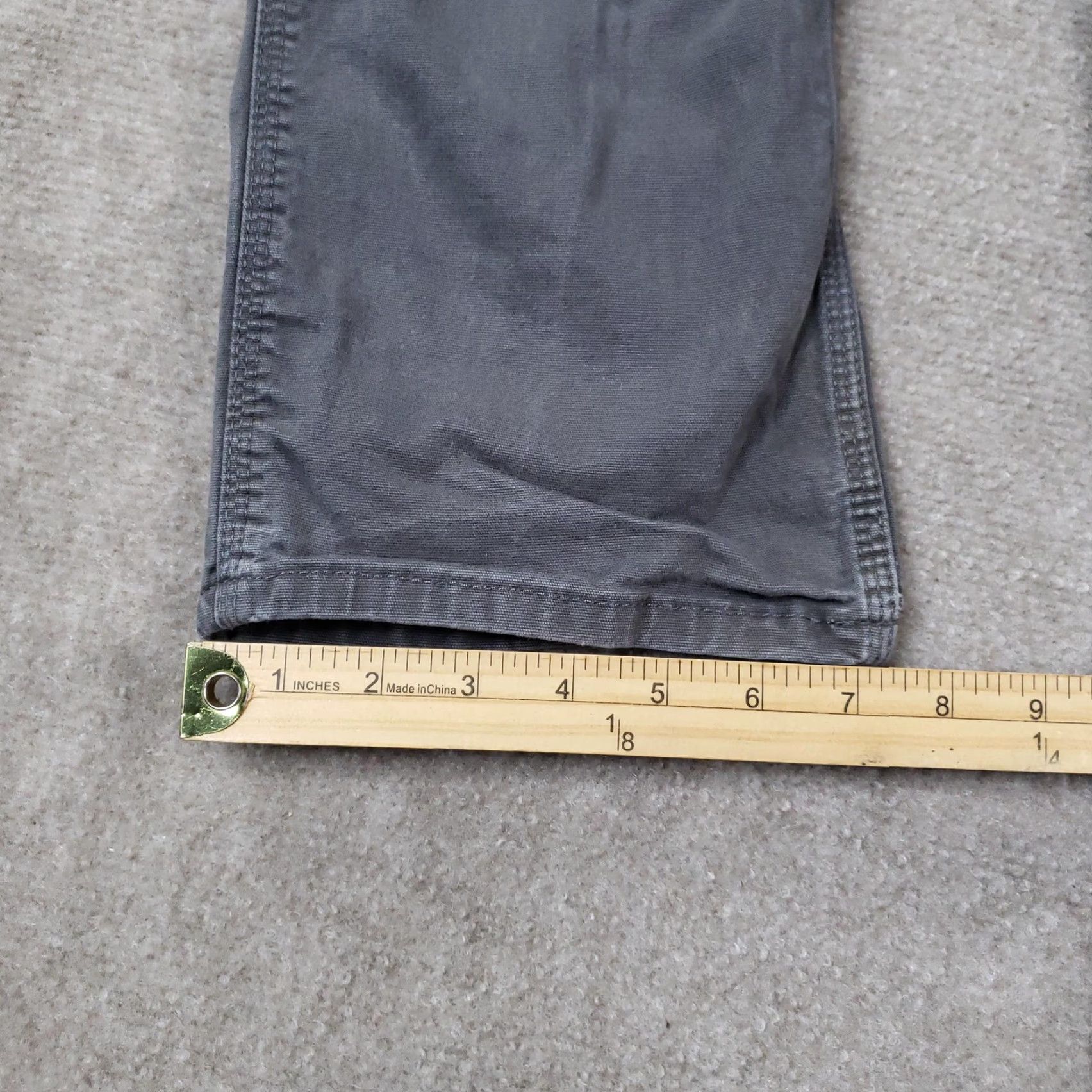 Ariat Ariat Rebar Pants Mens 30x30 Gray Relaxed Straight Workwear ZZ Fits 29x27 Size US 30 / EU 46 - 4 Thumbnail