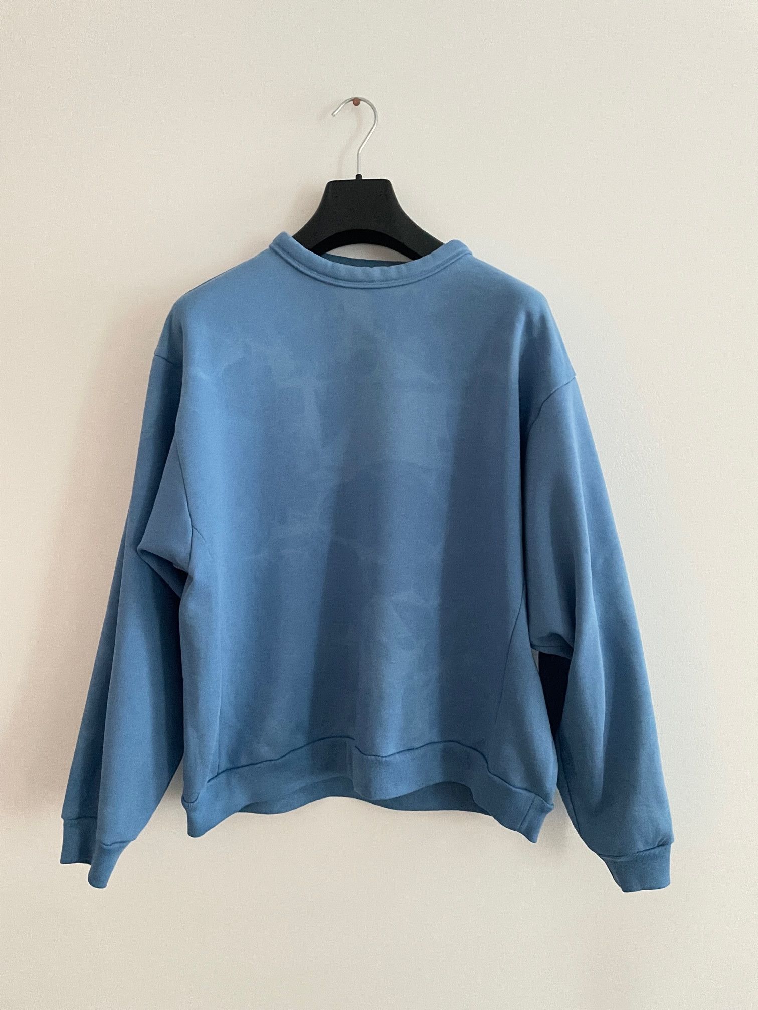 Acne Studios Acne Fint Bear cotton blue sweatshirt sweater sky bleach S Size US S / EU 44-46 / 1 - 1 Thumbnail