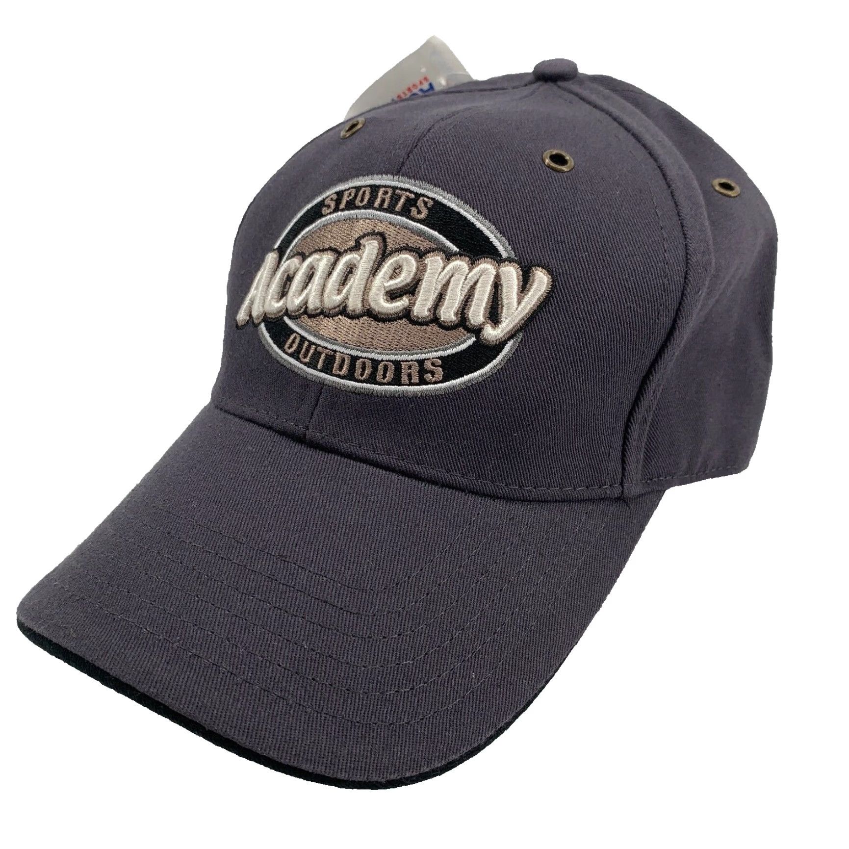 Vintage Academy Baseball Cap Men's Gray One Size Adjustable NWT Outdoor Sports Hat Cap Size ONE SIZE - 2 Thumbnail