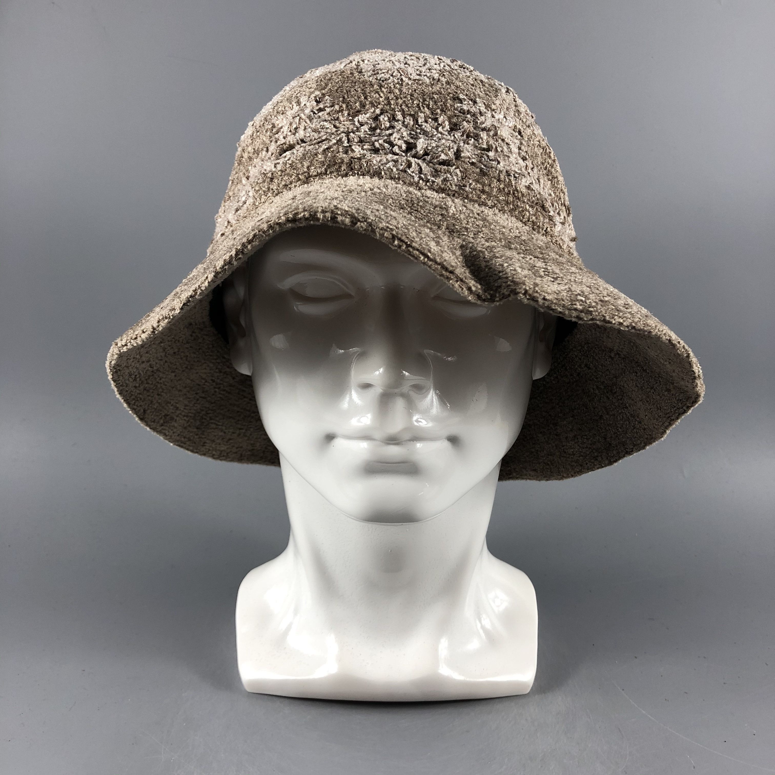 image of Vintage Maxime Labeyrie Paris Bucket Hats -D691 in Brown, Men's
