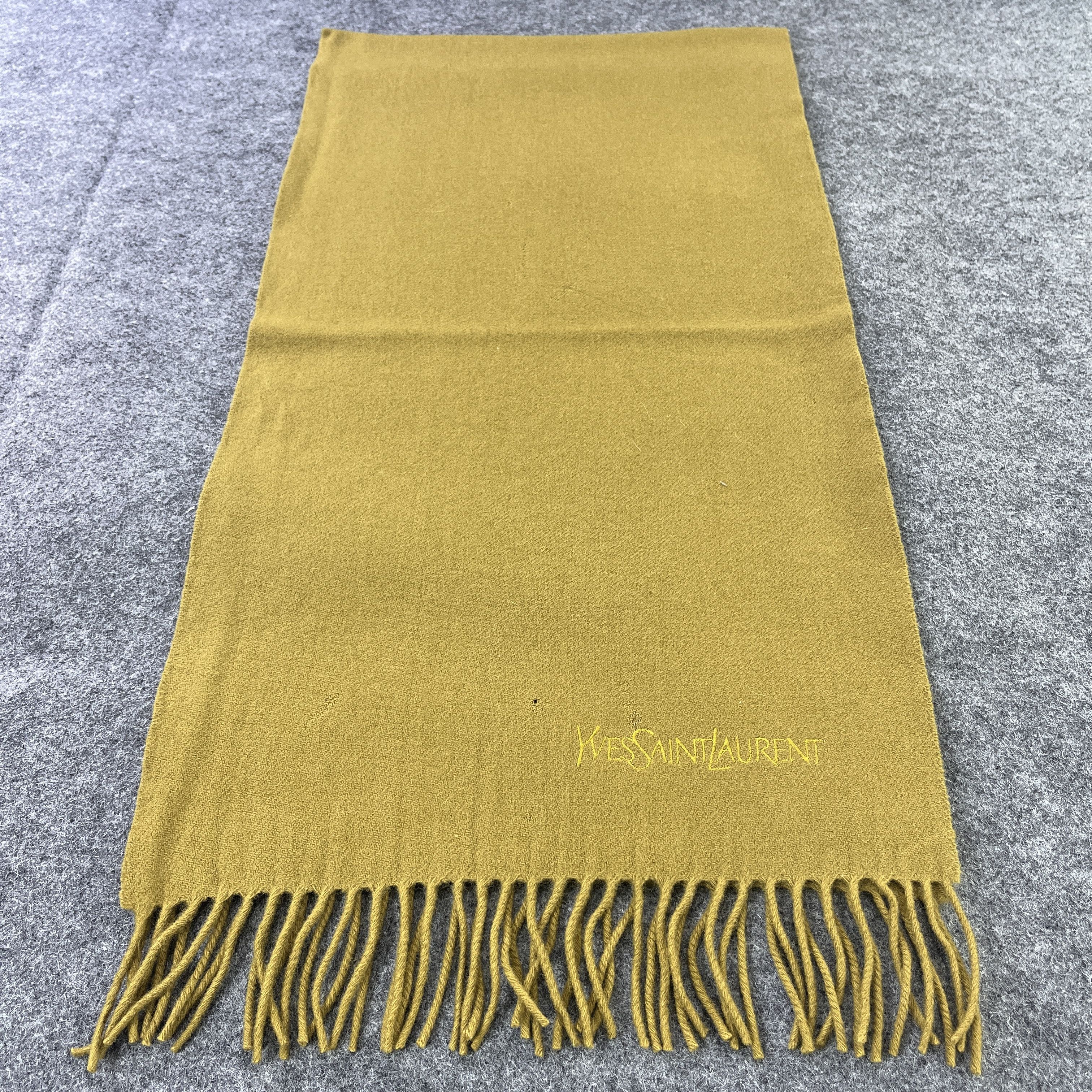 Vintage × Yves Saint Laurent Yves Saint Laurent Scarf / Muffler / Neckwear T772 Size ONE SIZE - 2 Thumbnail