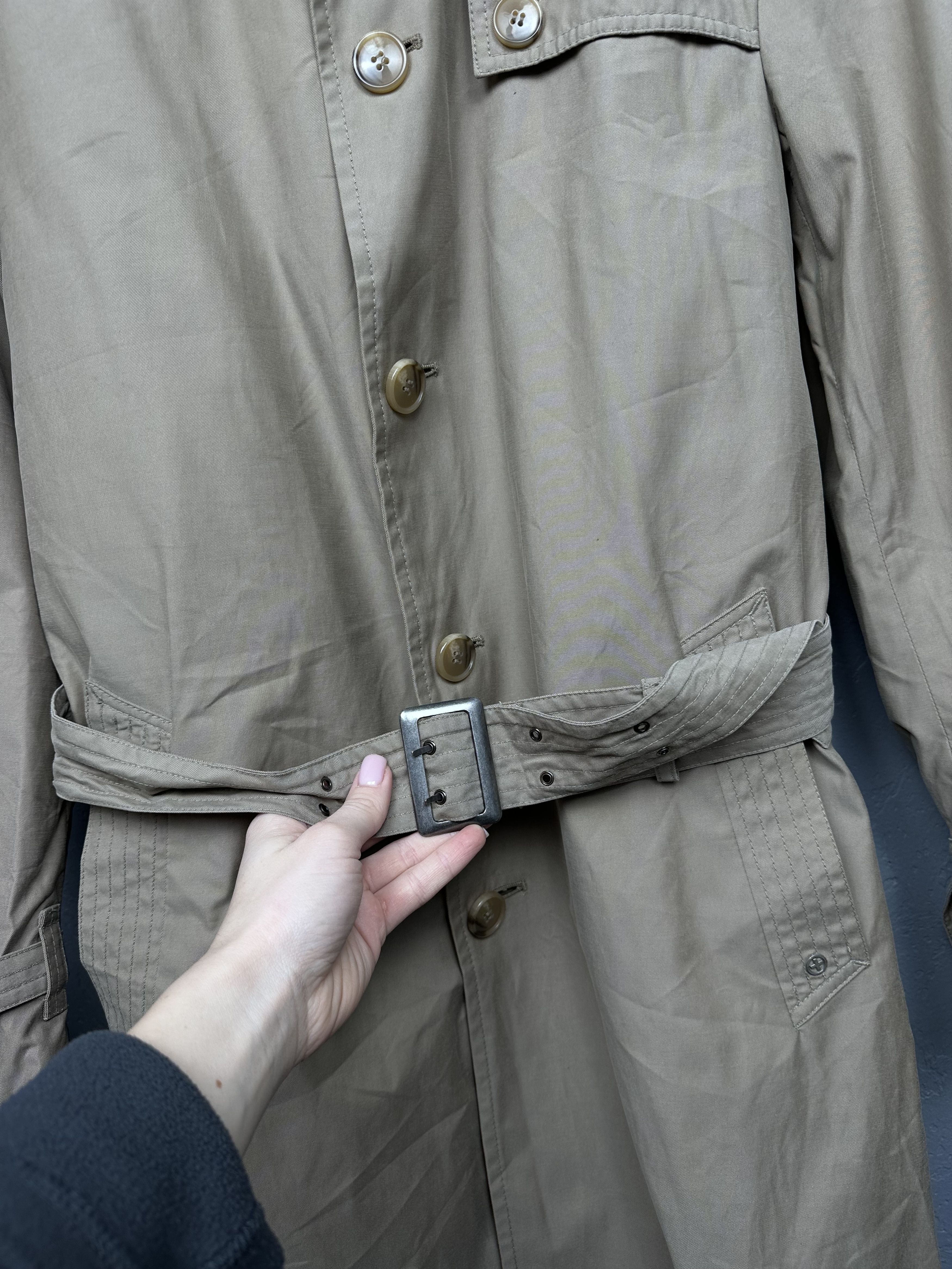 Strellson Strellson Vintage Mens Trench Coat Jacket Size US M / EU 48-50 / 2 - 3 Thumbnail