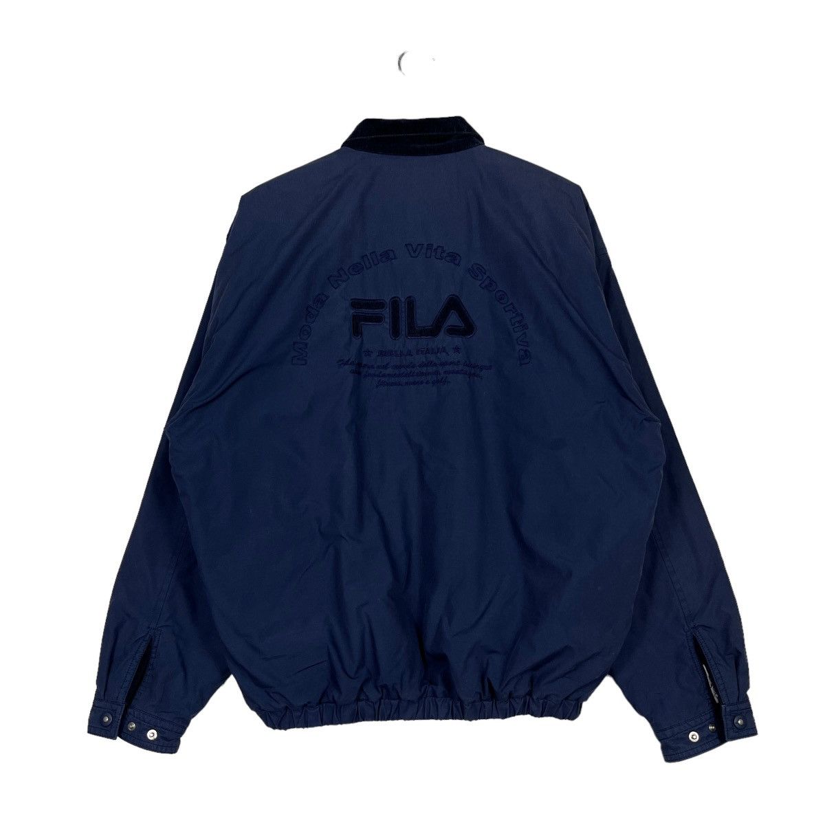 Fila 🔥 VINTAGE FILA LIGHT BOMBER JACKET Size US M / EU 48-50 / 2 - 2 Thumbnail