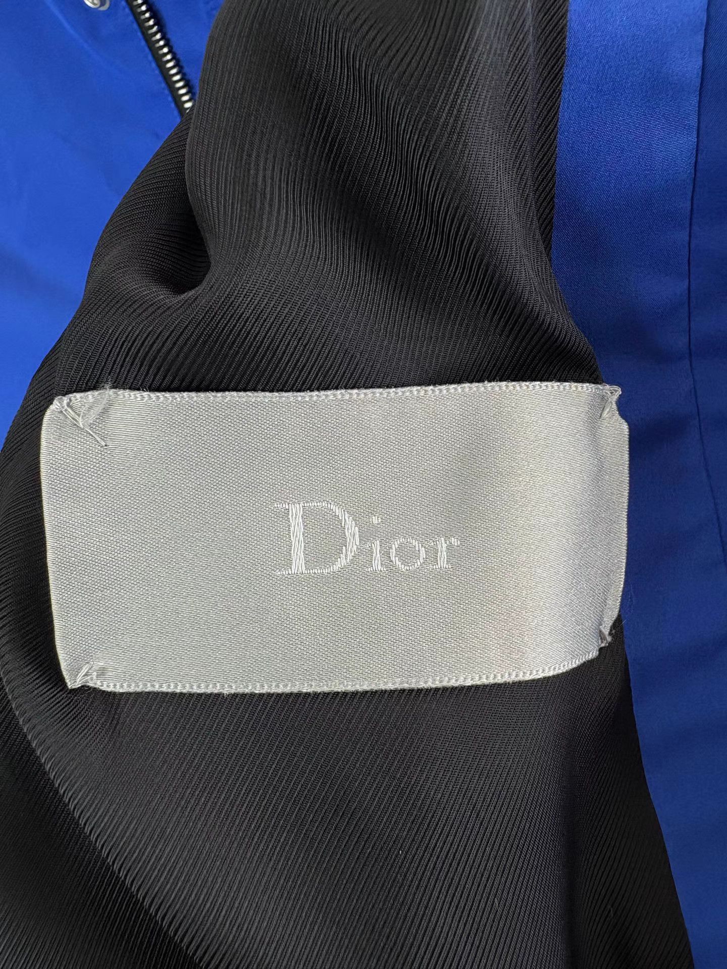 Dior DIOR Blue Bomber Jacket Size US M / EU 48-50 / 2 - 4 Thumbnail