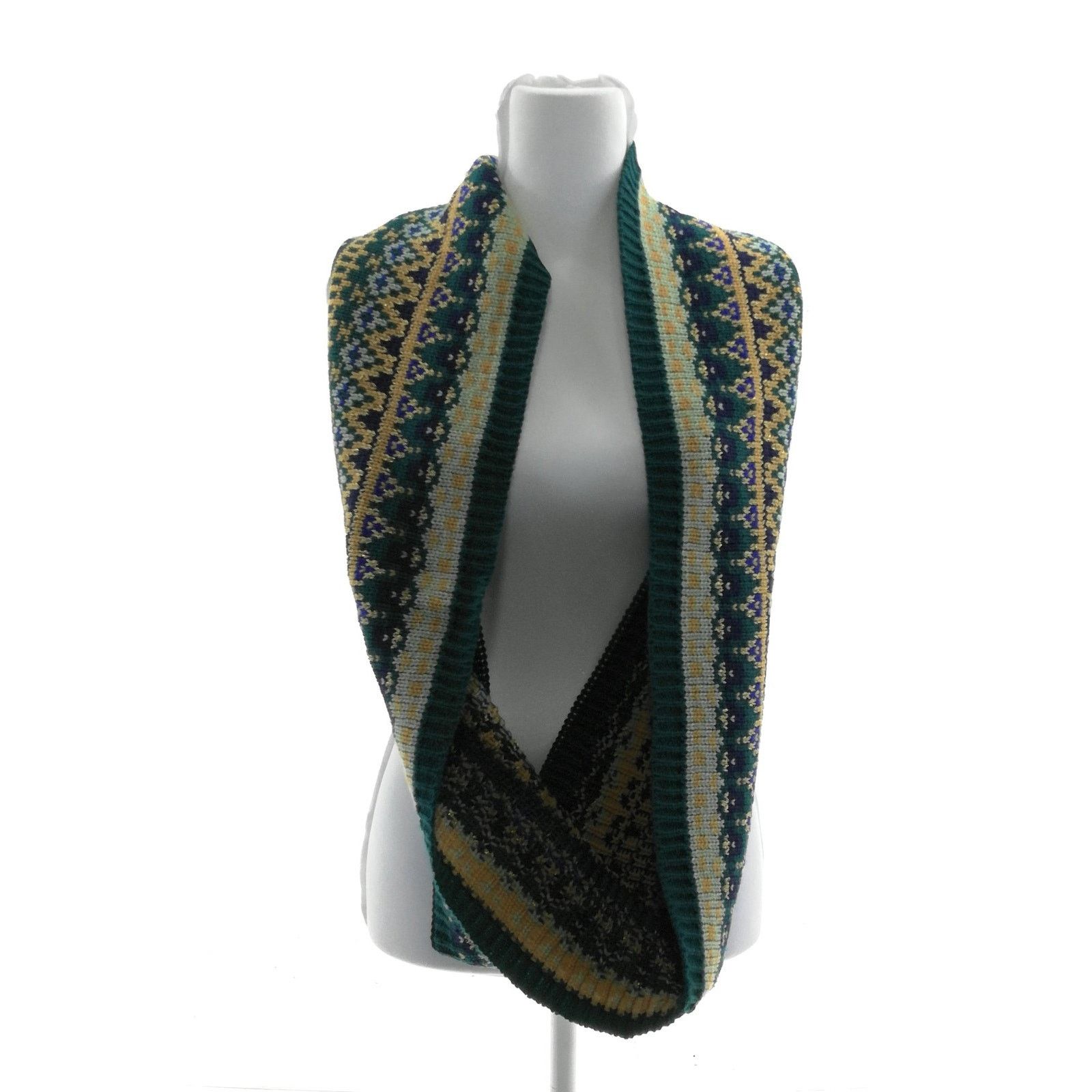 Nine West Nine West Multicolor Neck Warm Infinity Scarf - One Size Size ONE SIZE - 2 Thumbnail